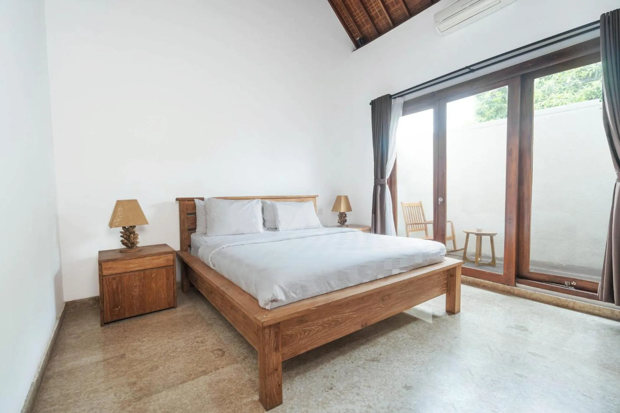 Bed in Rarama Living Studio