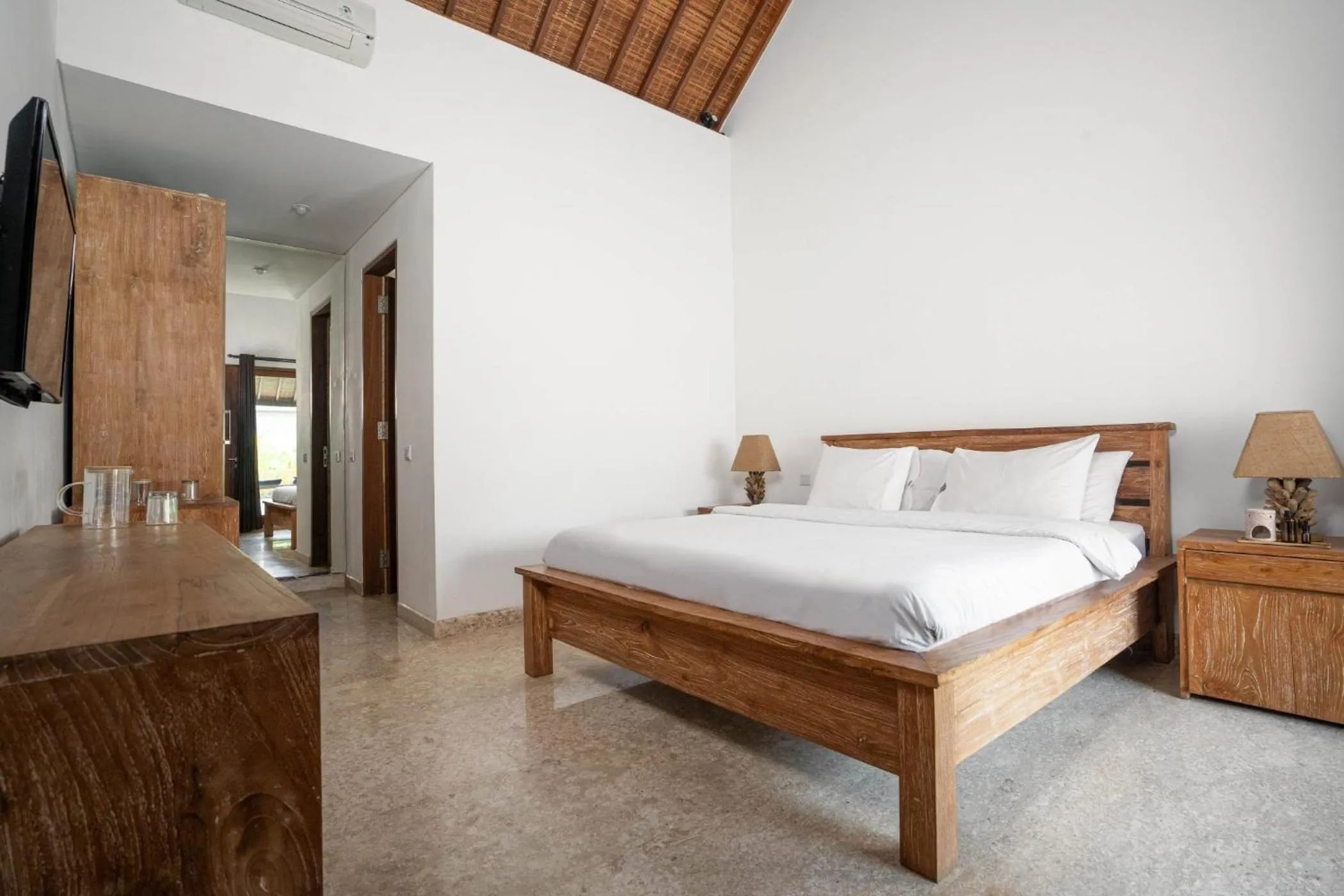 Bed in Rarama Living Studio