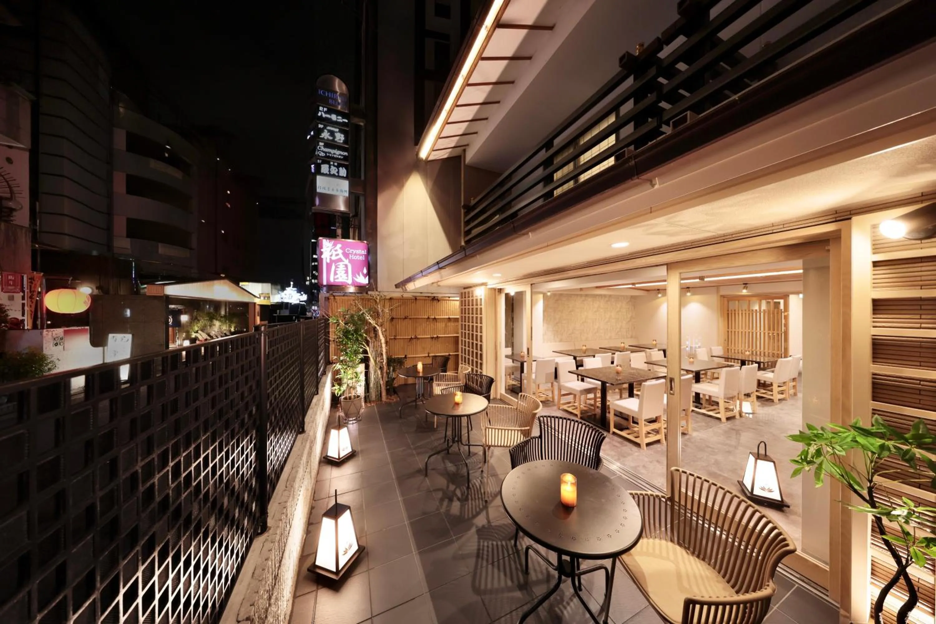 Night in Gion Crystal Hotel