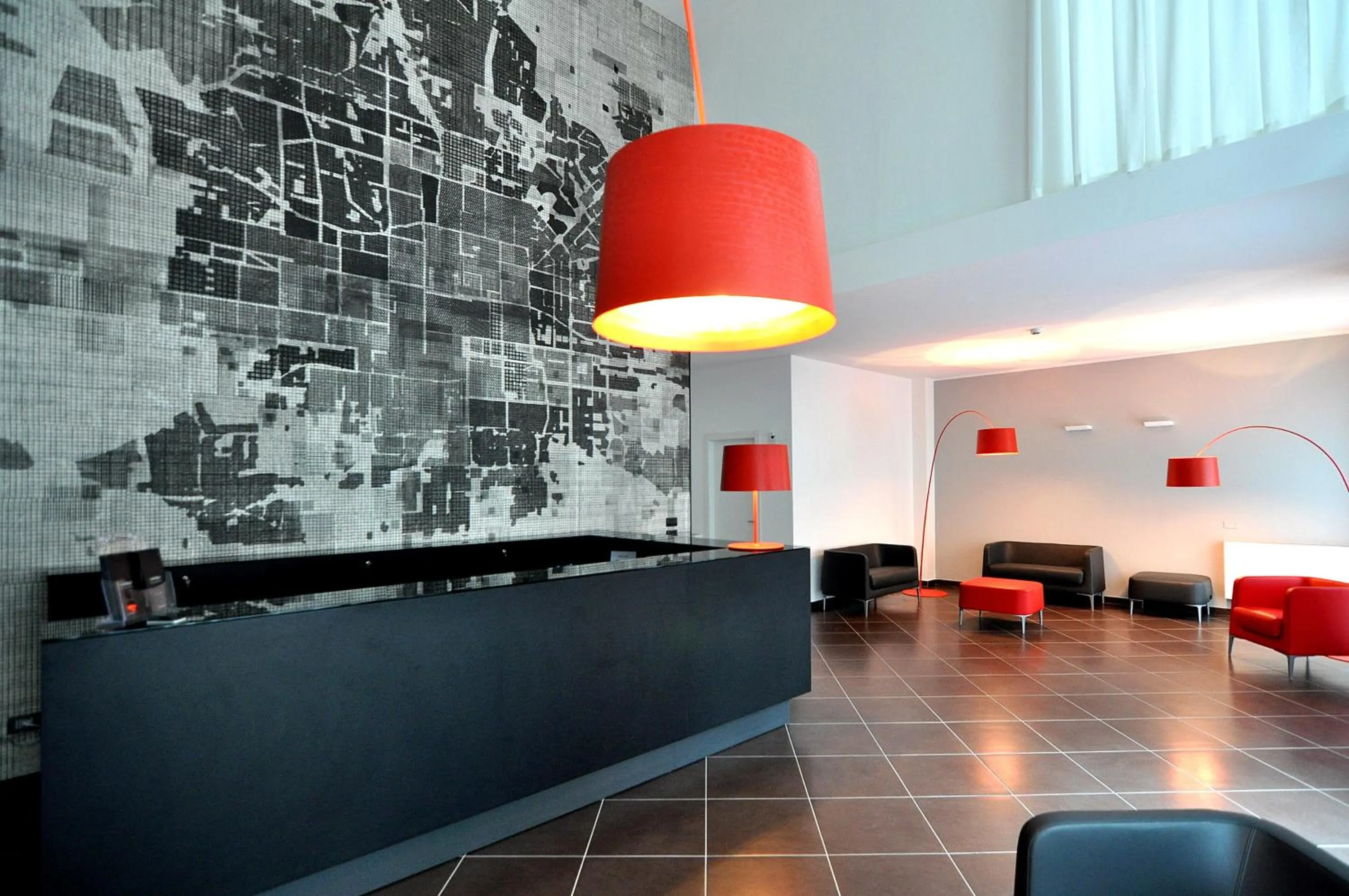 Lobby or reception in BB Hotels Aparthotel Arcimboldi