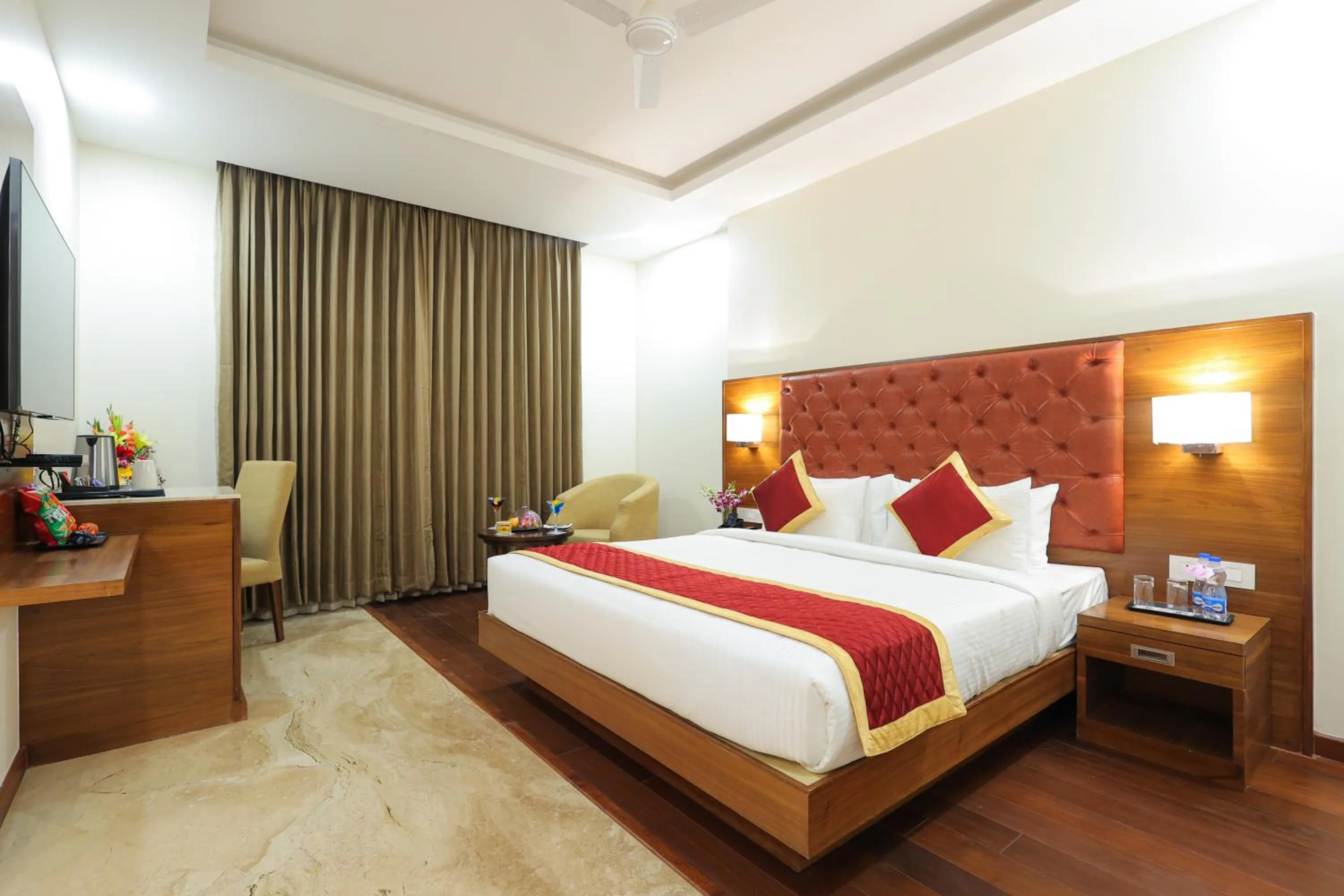 Bedroom, Bed in Icon Grand Hotel By Bhagini