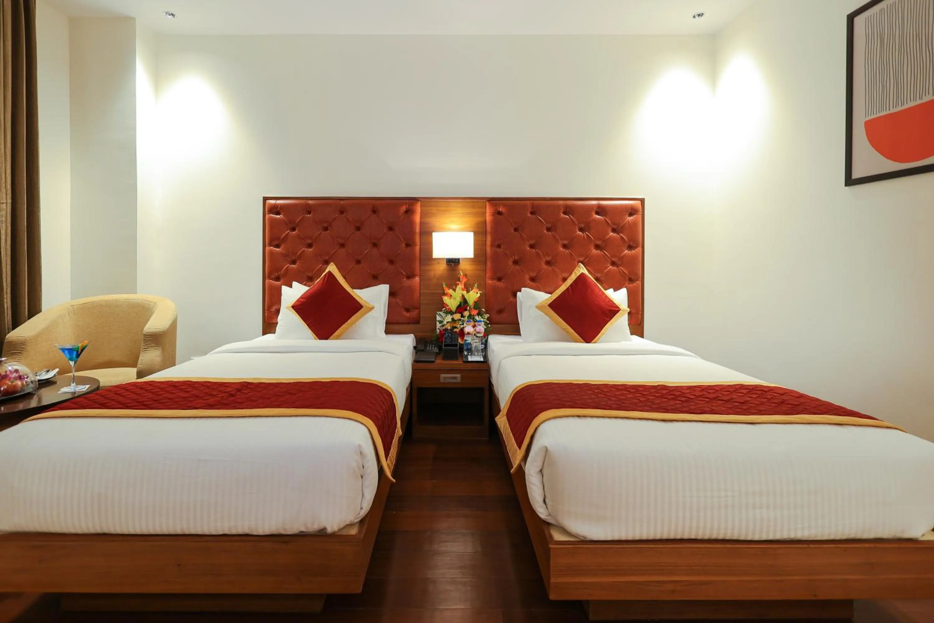 Bedroom, Bed in Icon Grand Hotel By Bhagini