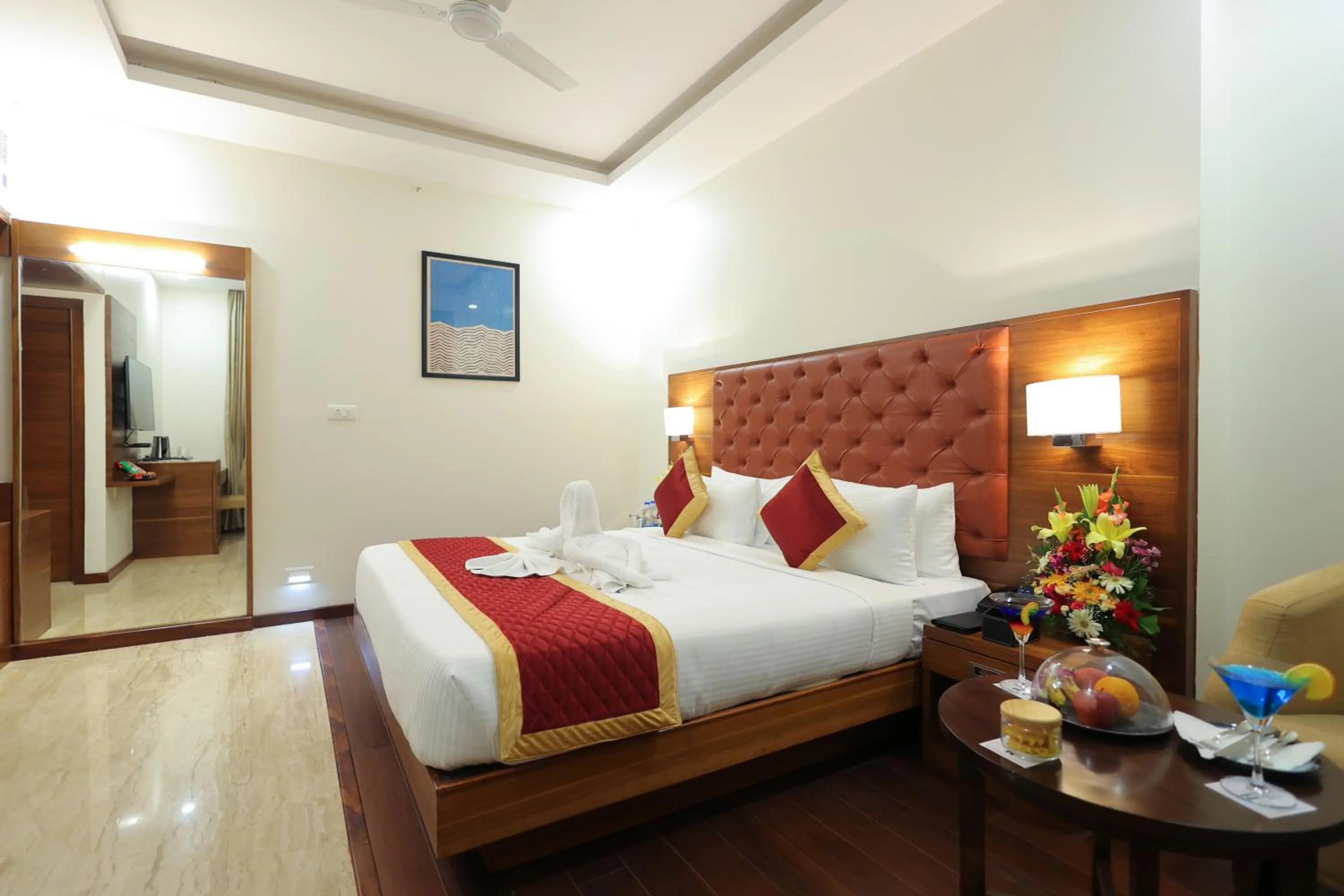 Bedroom, Bed in Icon Grand Hotel By Bhagini
