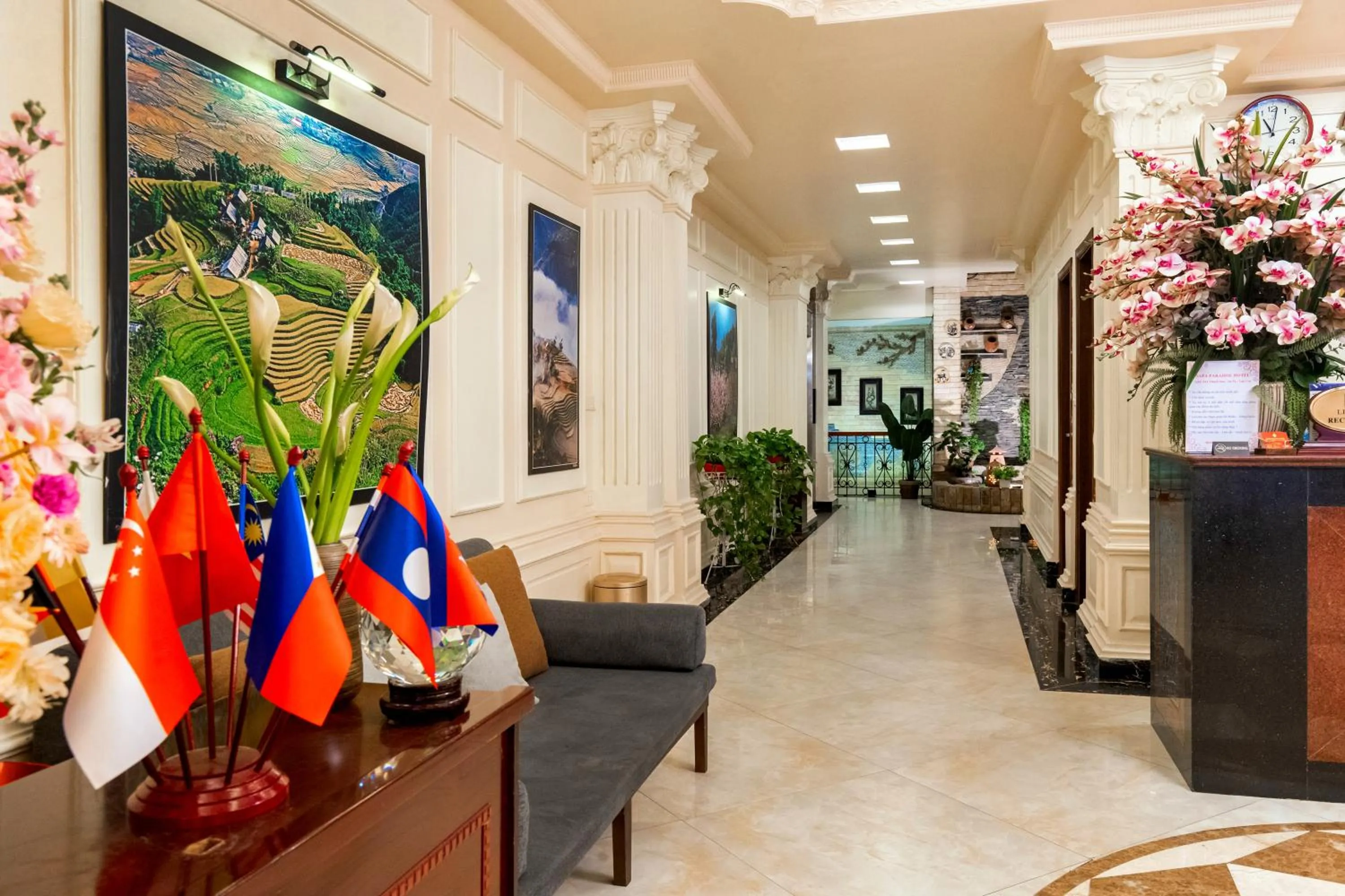 Lobby or reception in Sapa Paradise Hotel