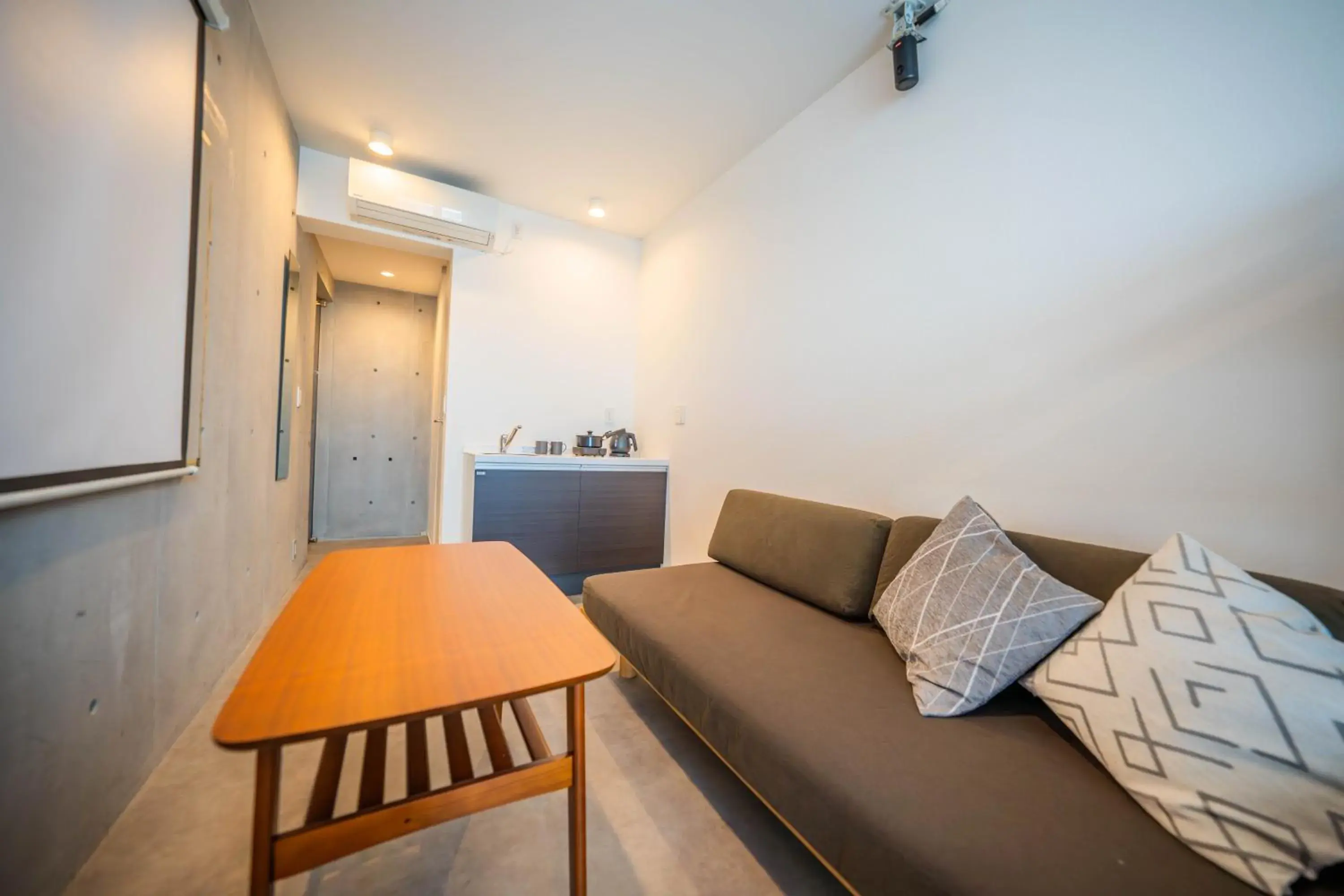 Seating area in Minn Haneda Airport Seating area in Minn Haneda Airport