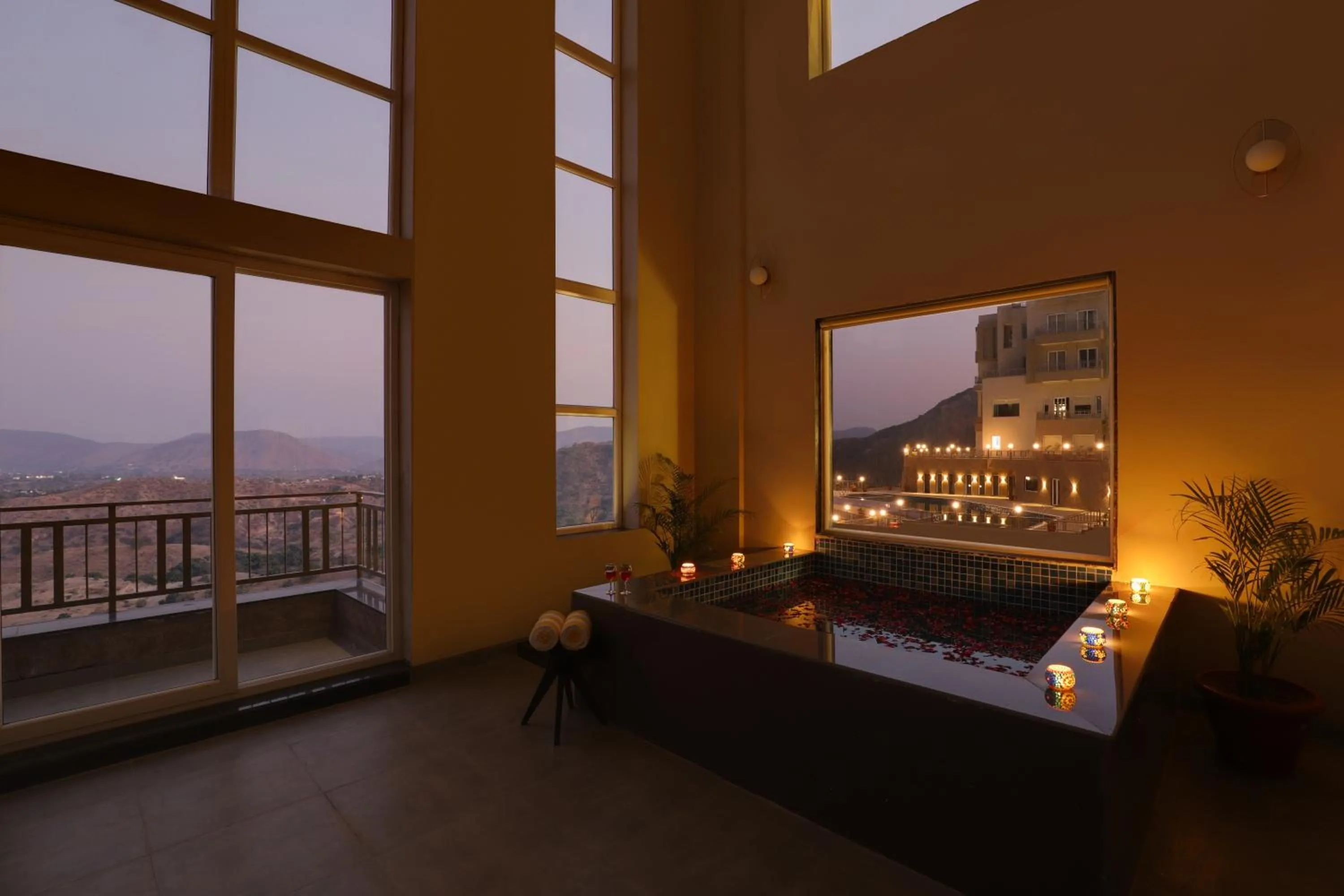 Natural landscape in Lemon Tree Resort, Kumbhalgarh