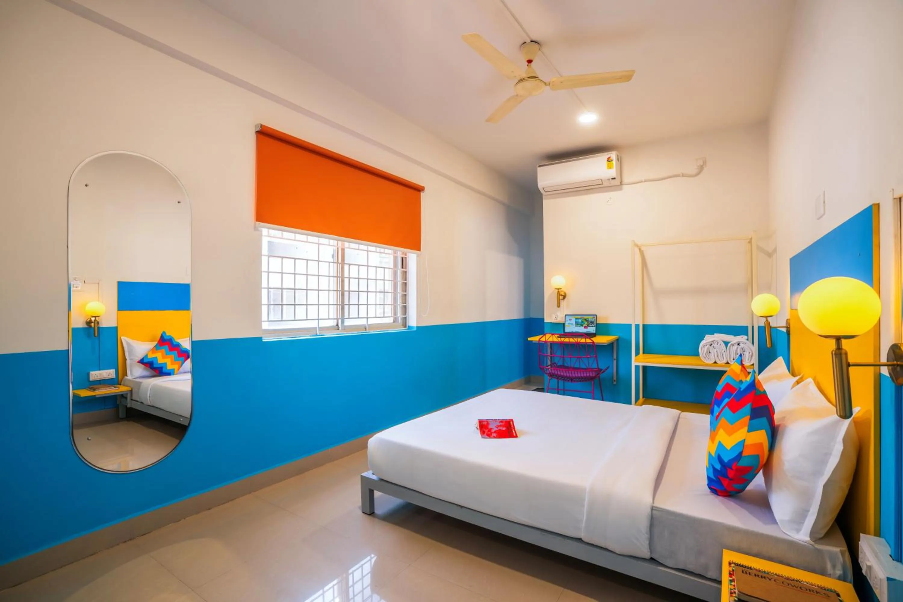 Bed in goSTOPS Bengaluru HSR, Silk Board