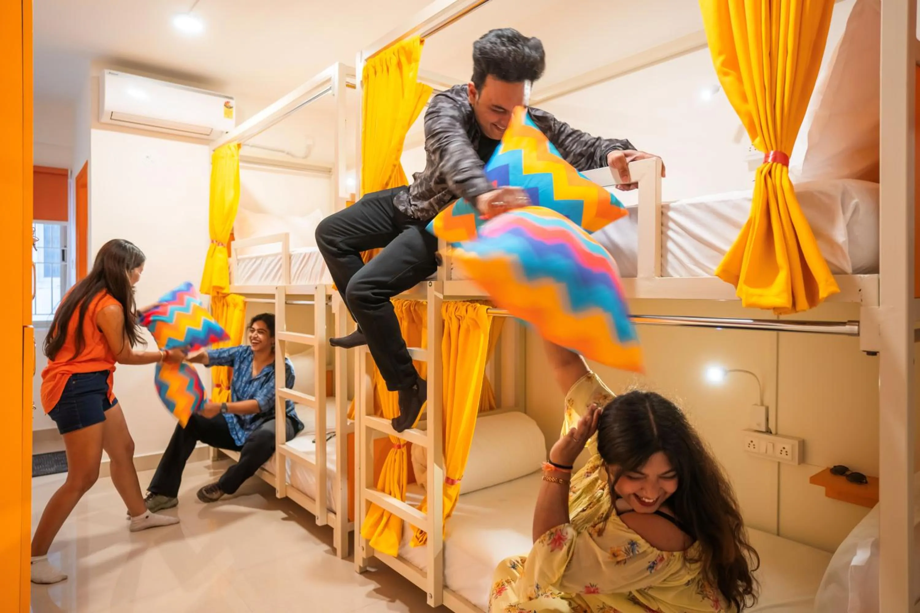 bunk bed in goSTOPS Bengaluru HSR, Silk Board