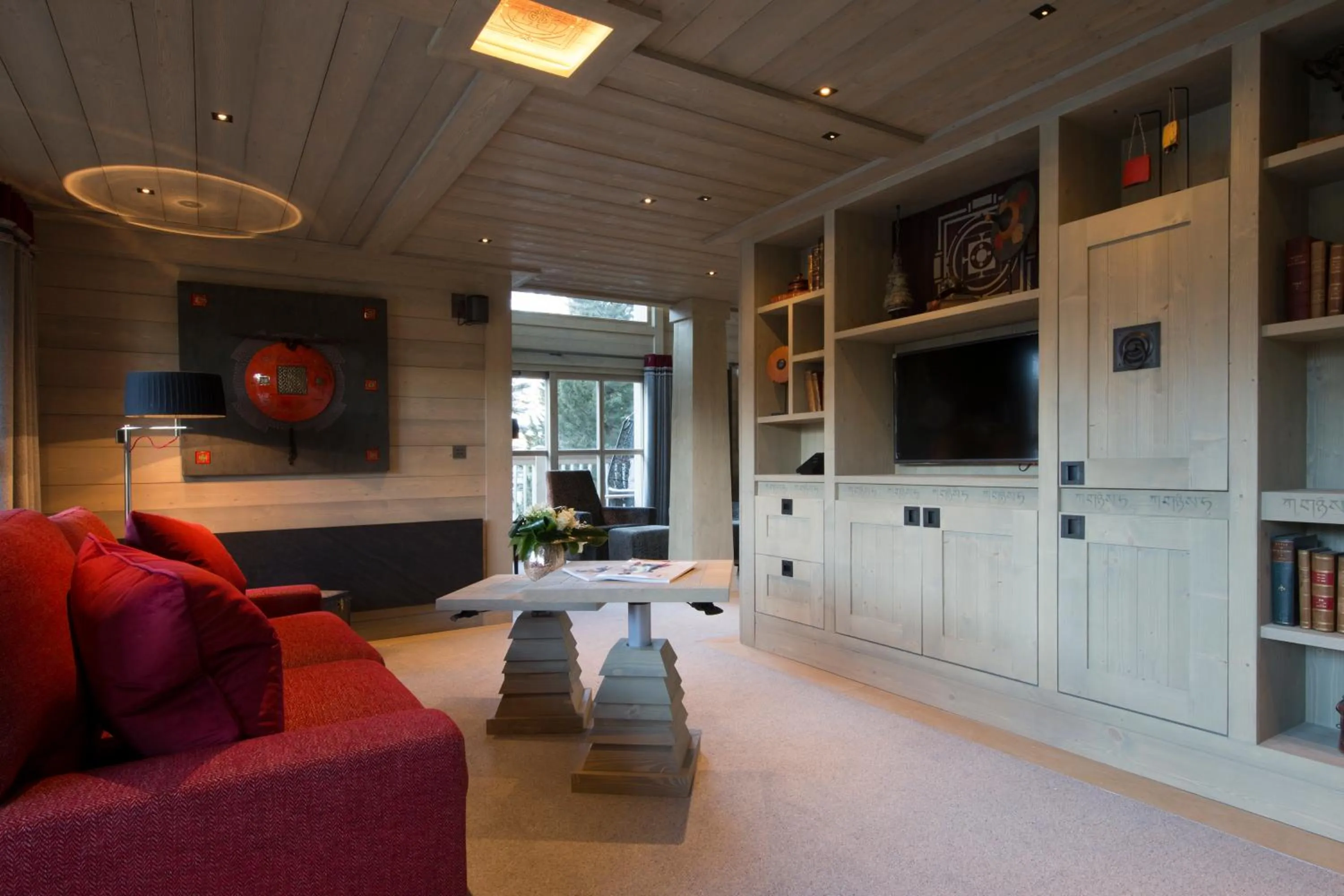 Living room in Hotel Le K2 Altitude