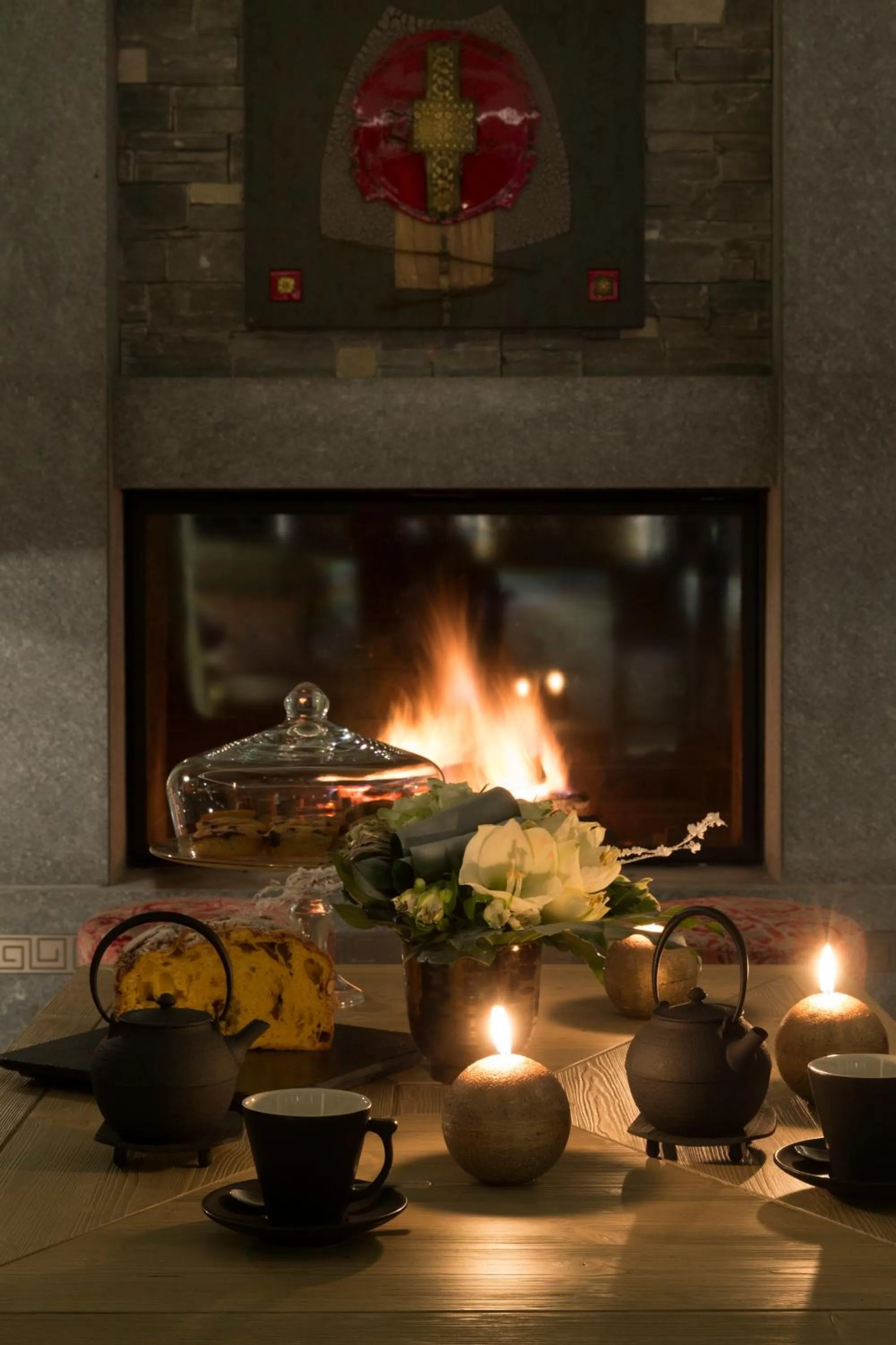 Lounge or bar in Hotel Le K2 Altitude