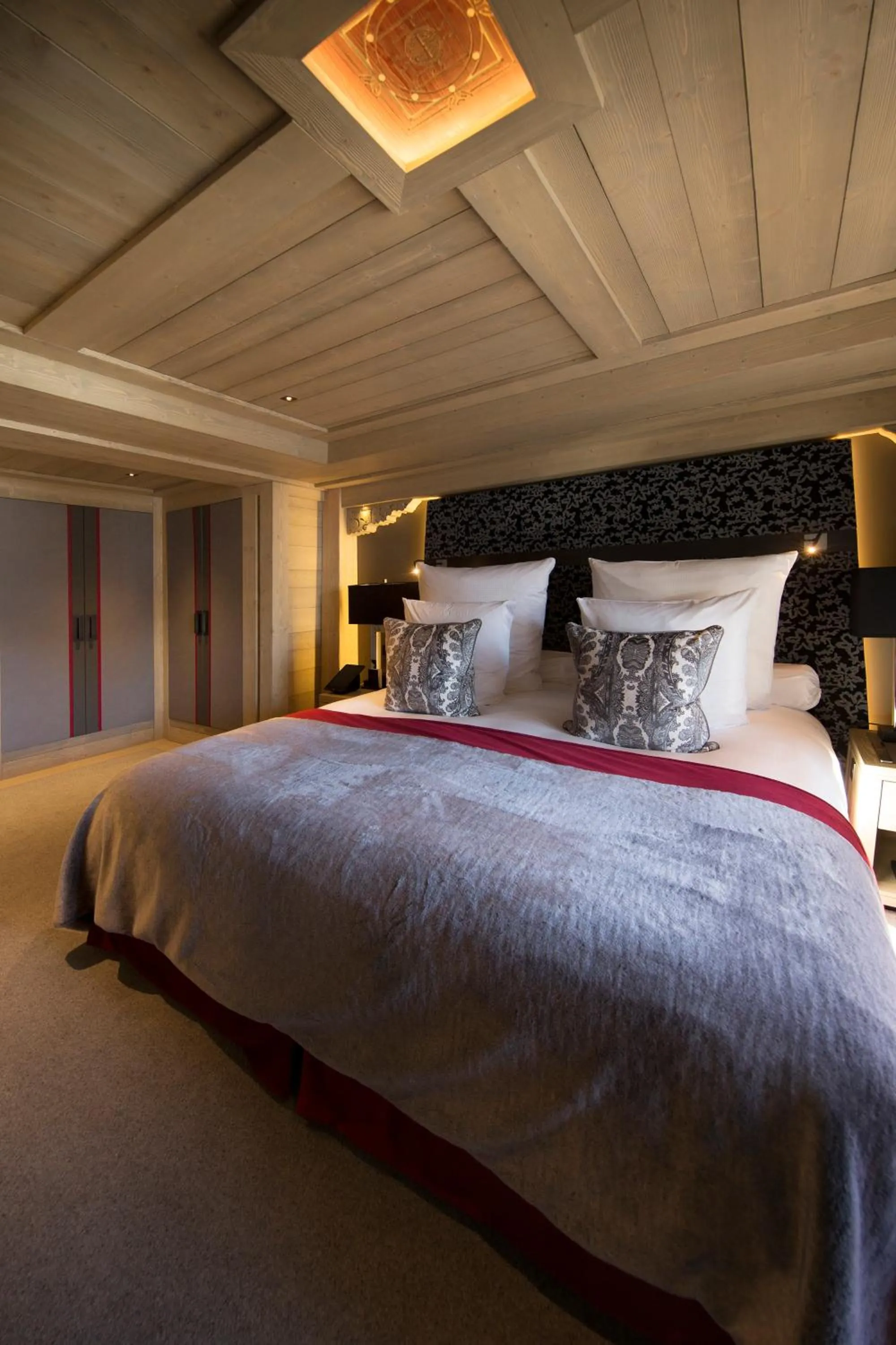 Bed in Hotel Le K2 Altitude