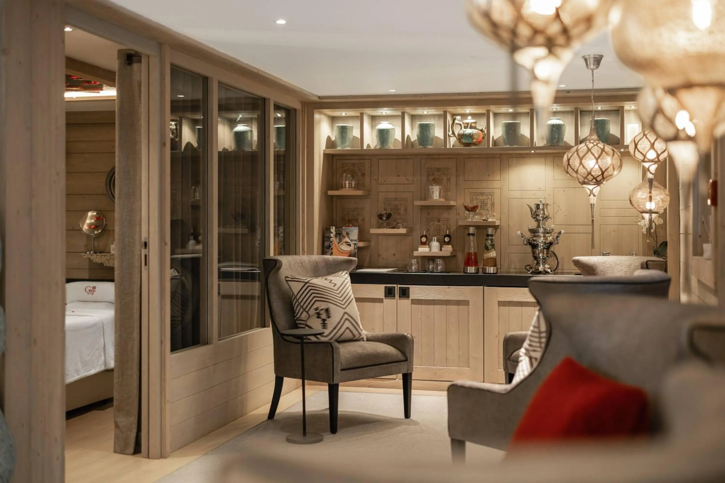 Spa and wellness centre/facilities in Hotel Le K2 Altitude