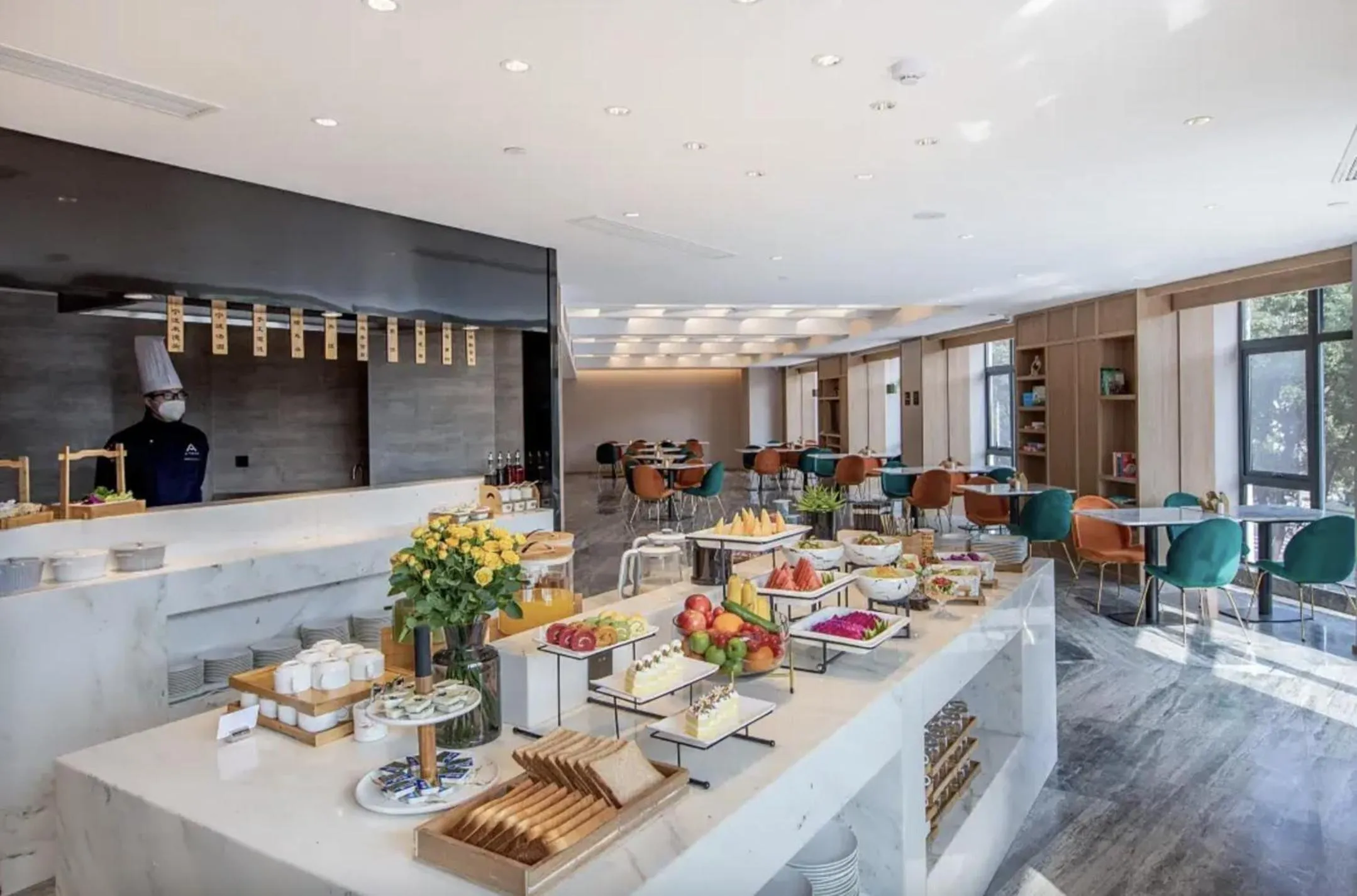 Breakfast in Atour Hotel Ningbo Yinzhou Wanda Mingzhouli