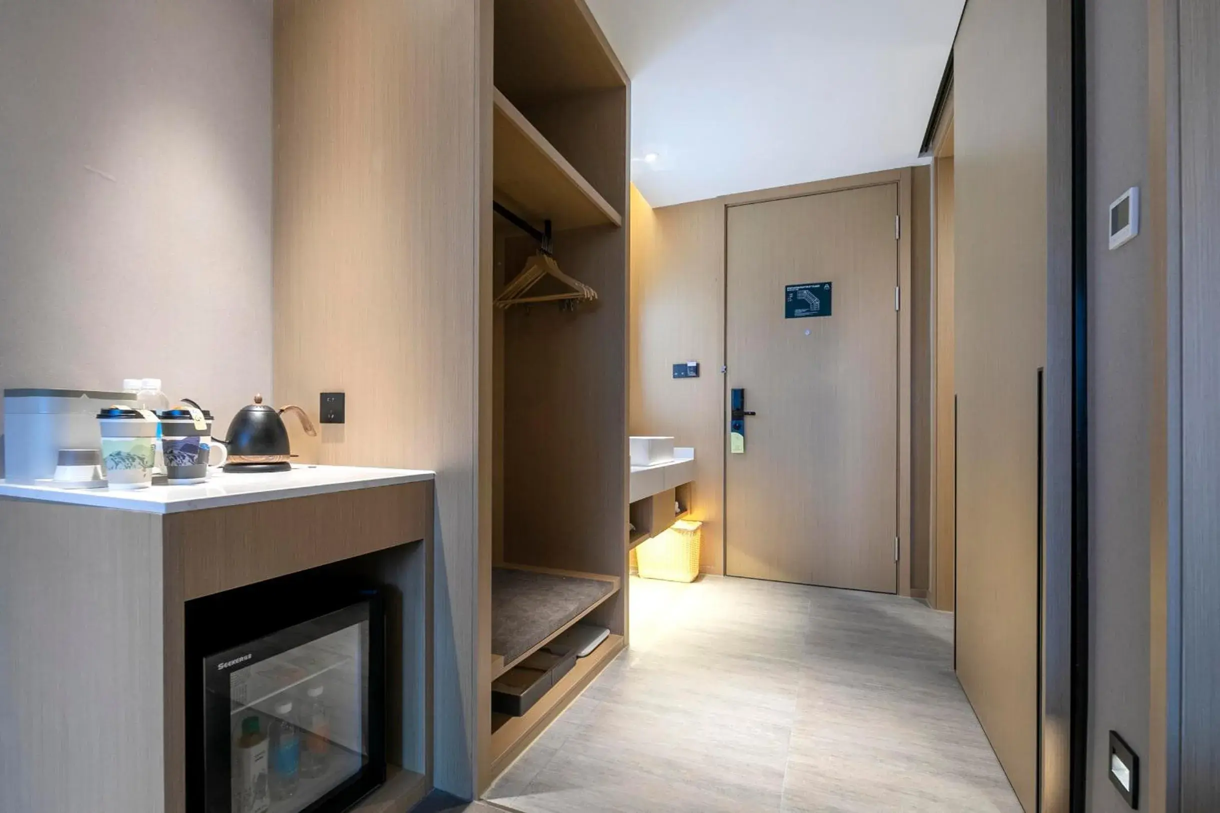 Bed in Atour Hotel Ningbo Zhenhai New City Bed in Atour Hotel Ningbo Zhenhai New City