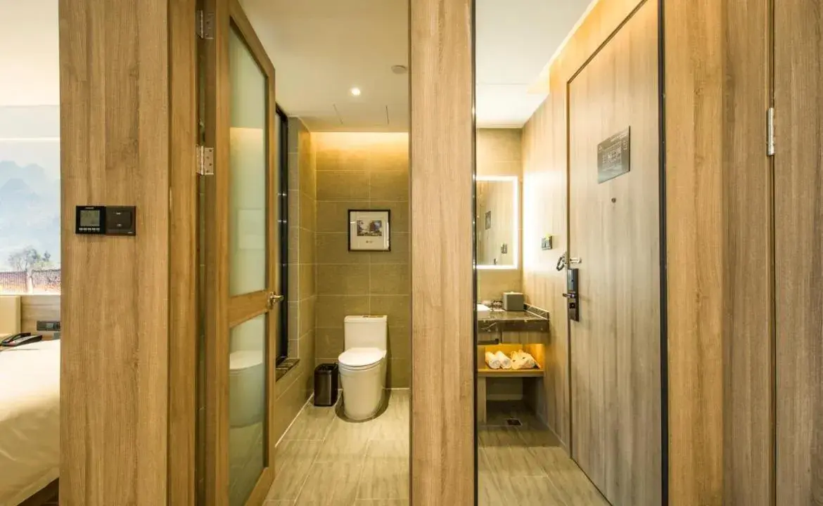 Bed in Atour Hotel Foshan Nanhai Qiandeng Lake Guicheng Bed in Atour Hotel Foshan Nanhai Qiandeng Lake Guicheng