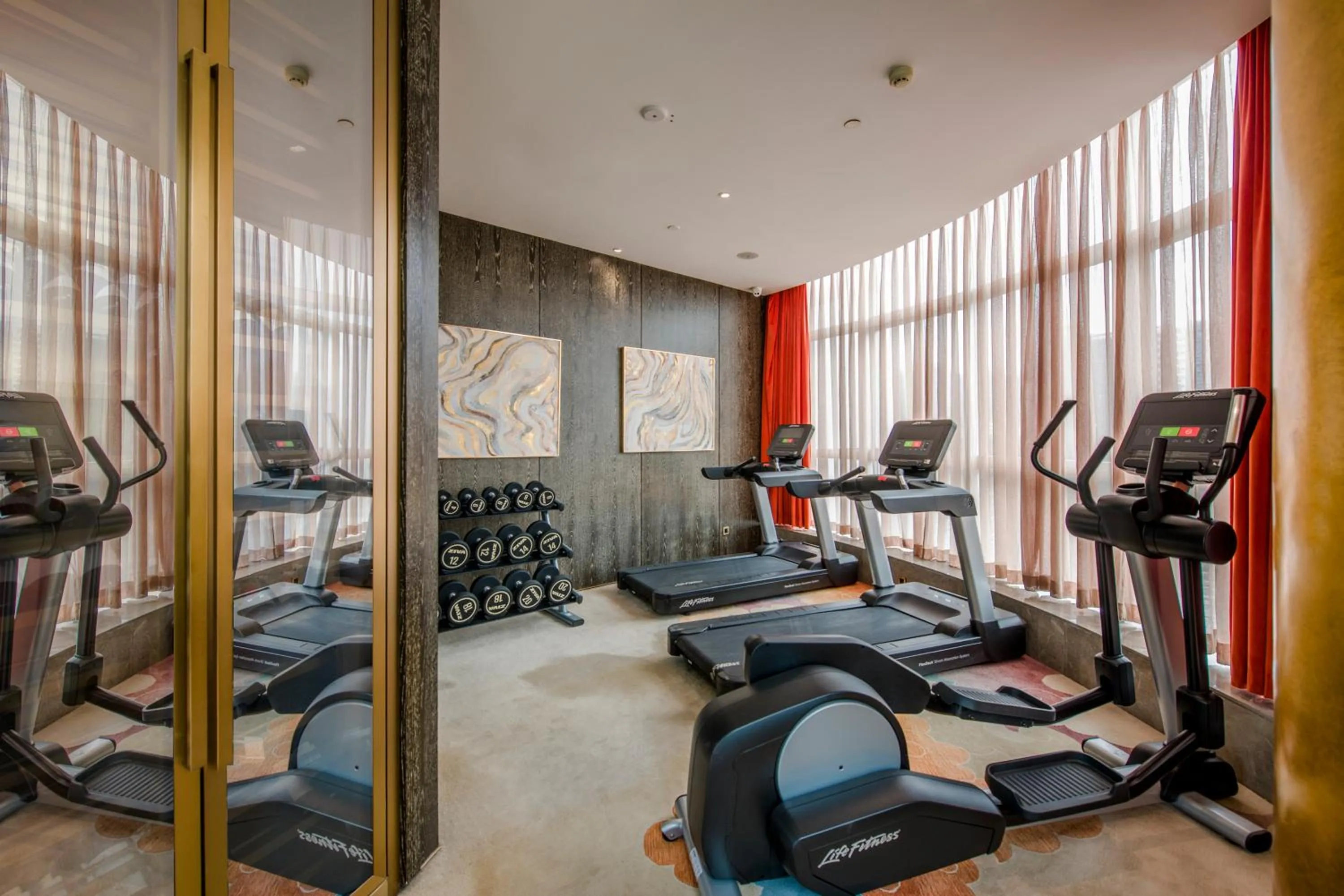 Fitness centre/facilities in Atour S Hotel Guangzhou Beijing Road Tianzi Wharf