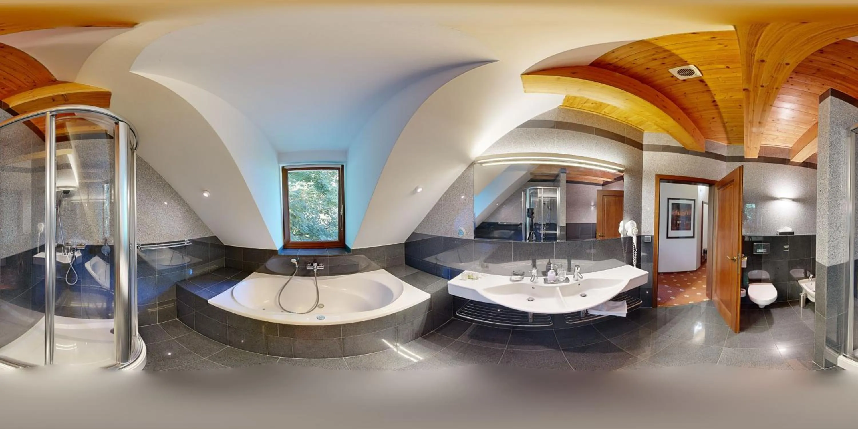 Bathroom in Hotel Hradna brana