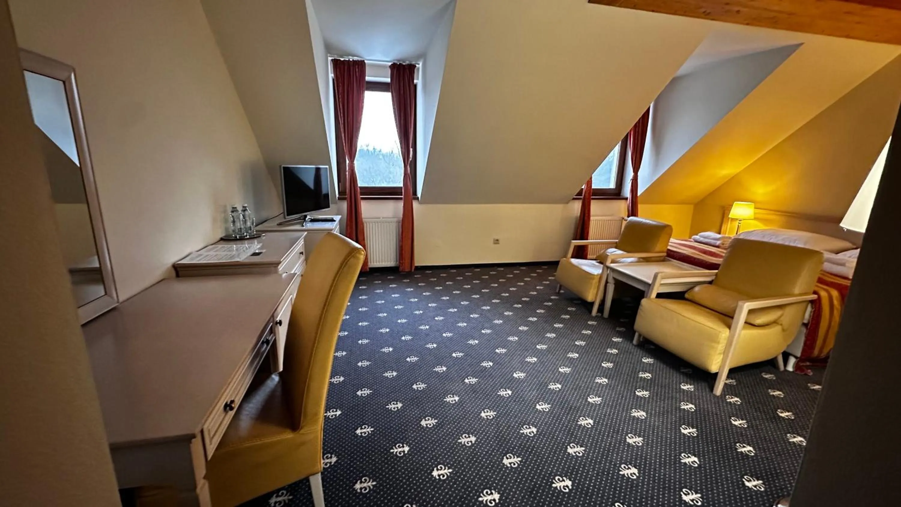 Bed in Hotel Hradna brana