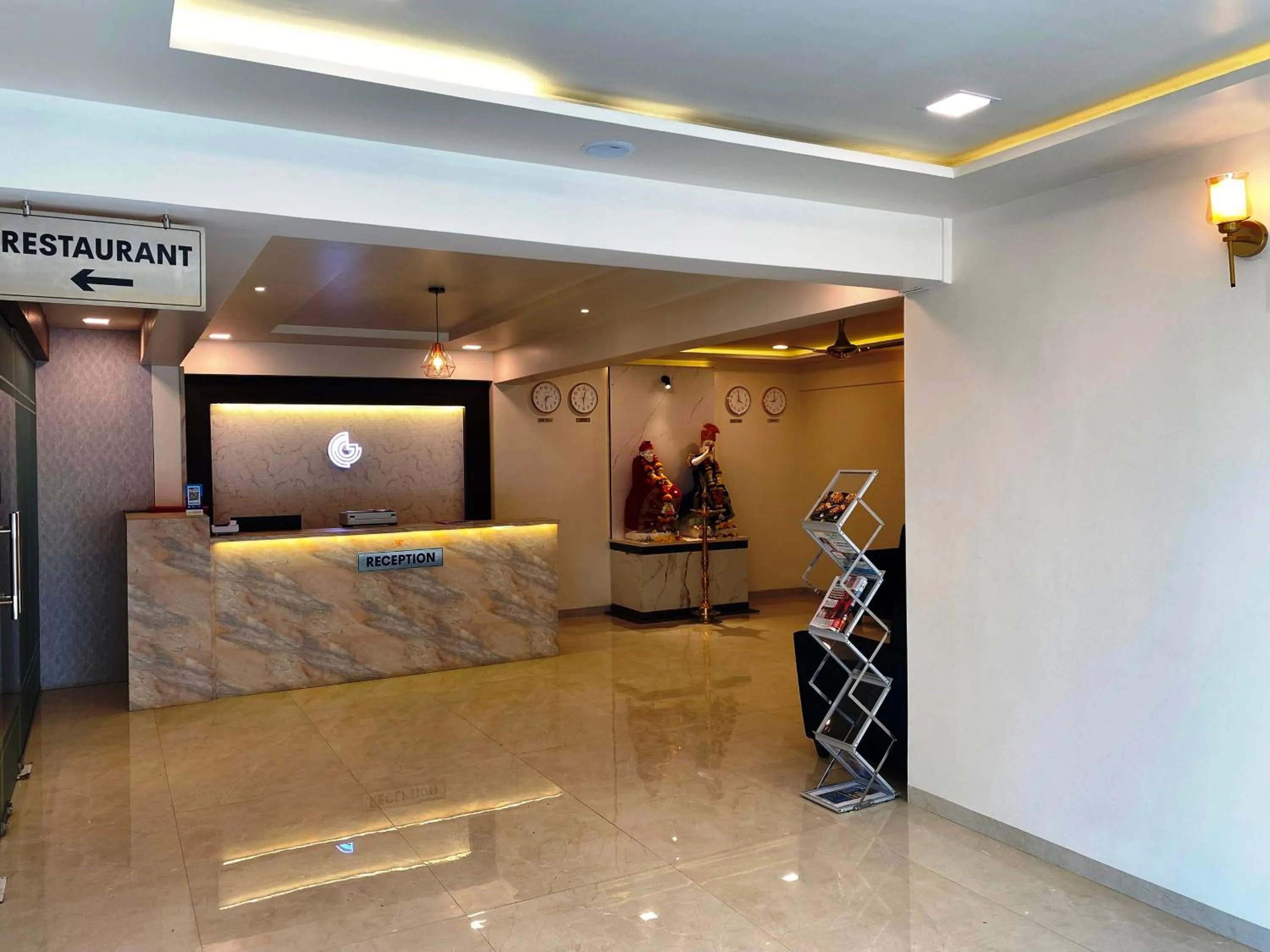 Lobby or reception in The Grand Sarovar Inn And Suites
