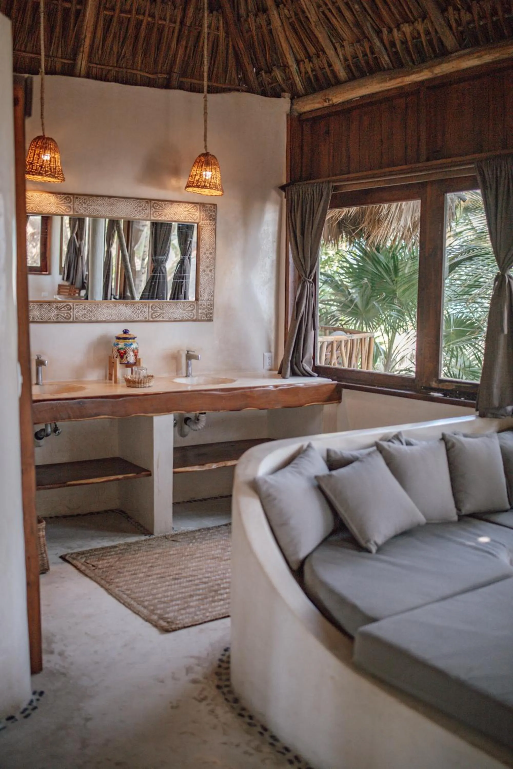 Bathroom in Diamante K - Inside Tulum National Park