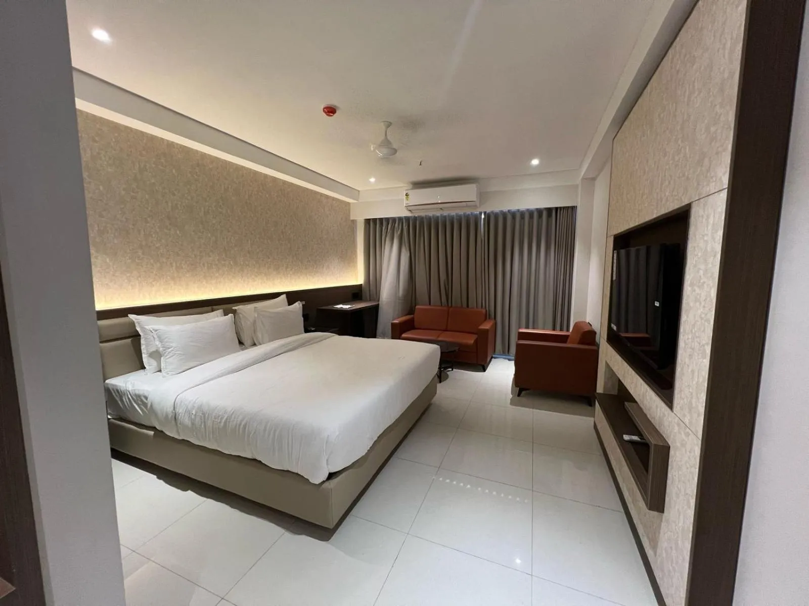 Bed in Hotel Mivaante