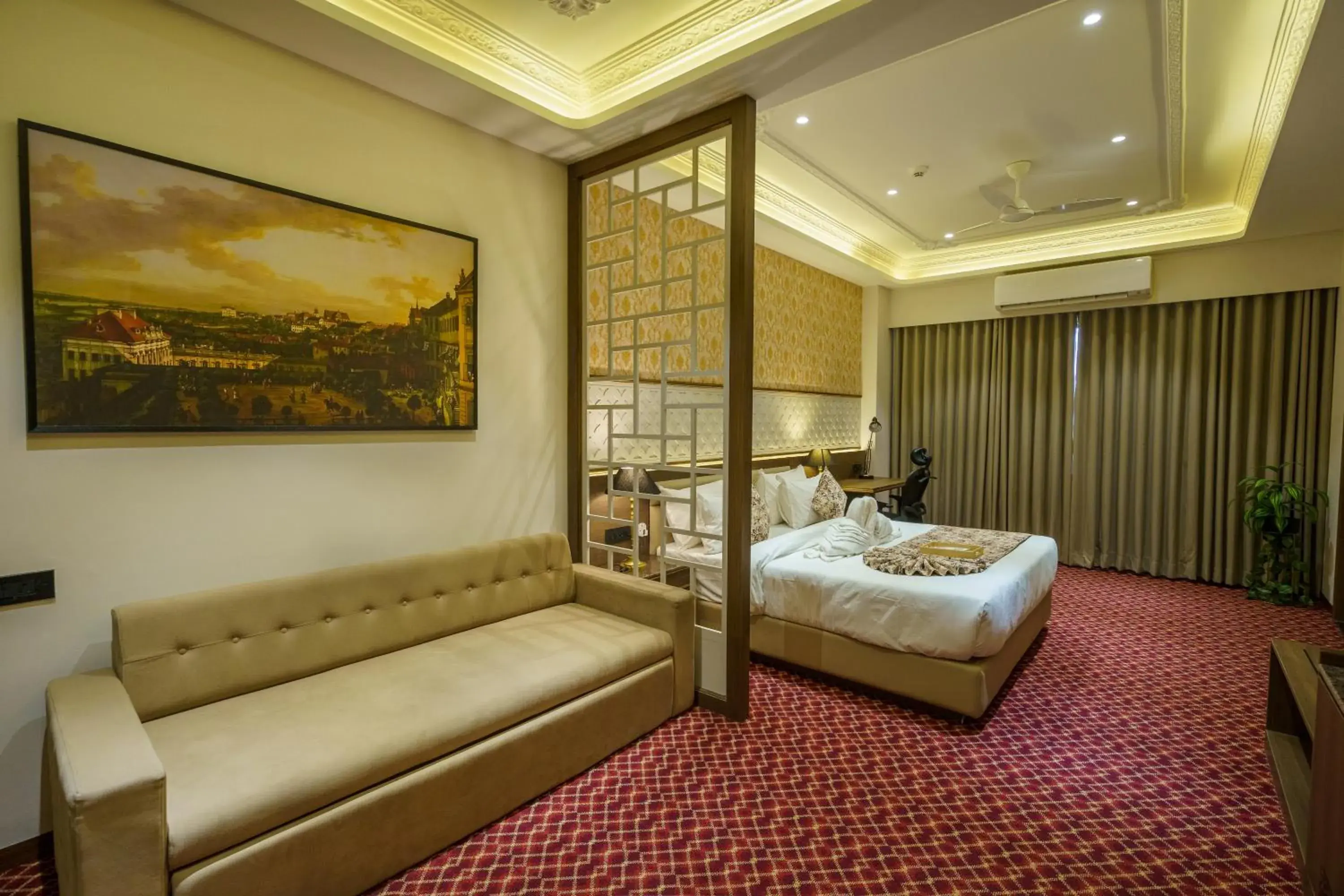 Bed in Hotel Mivaante Bed in Hotel Mivaante