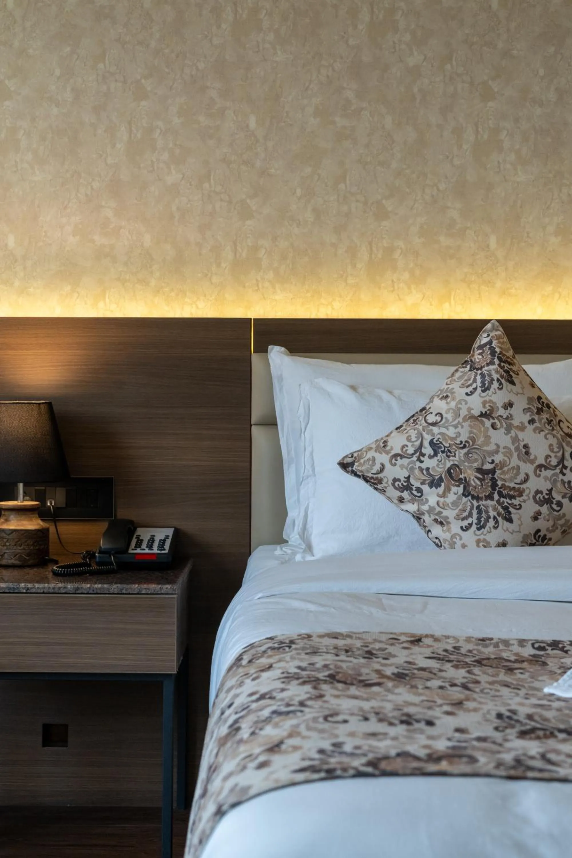 Bed in Hotel Mivaante