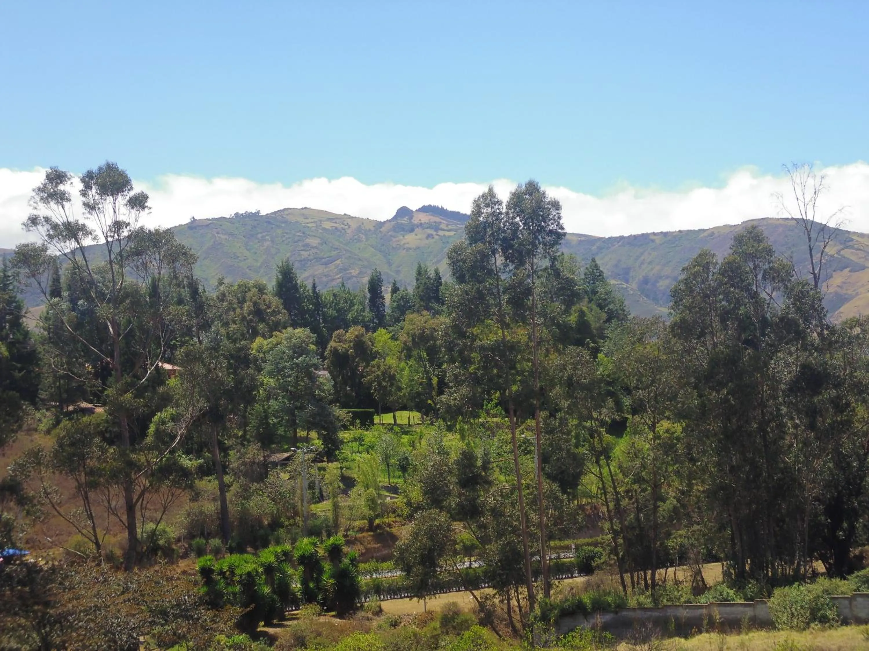 Mountain view in Hotel Residencial El Viajero