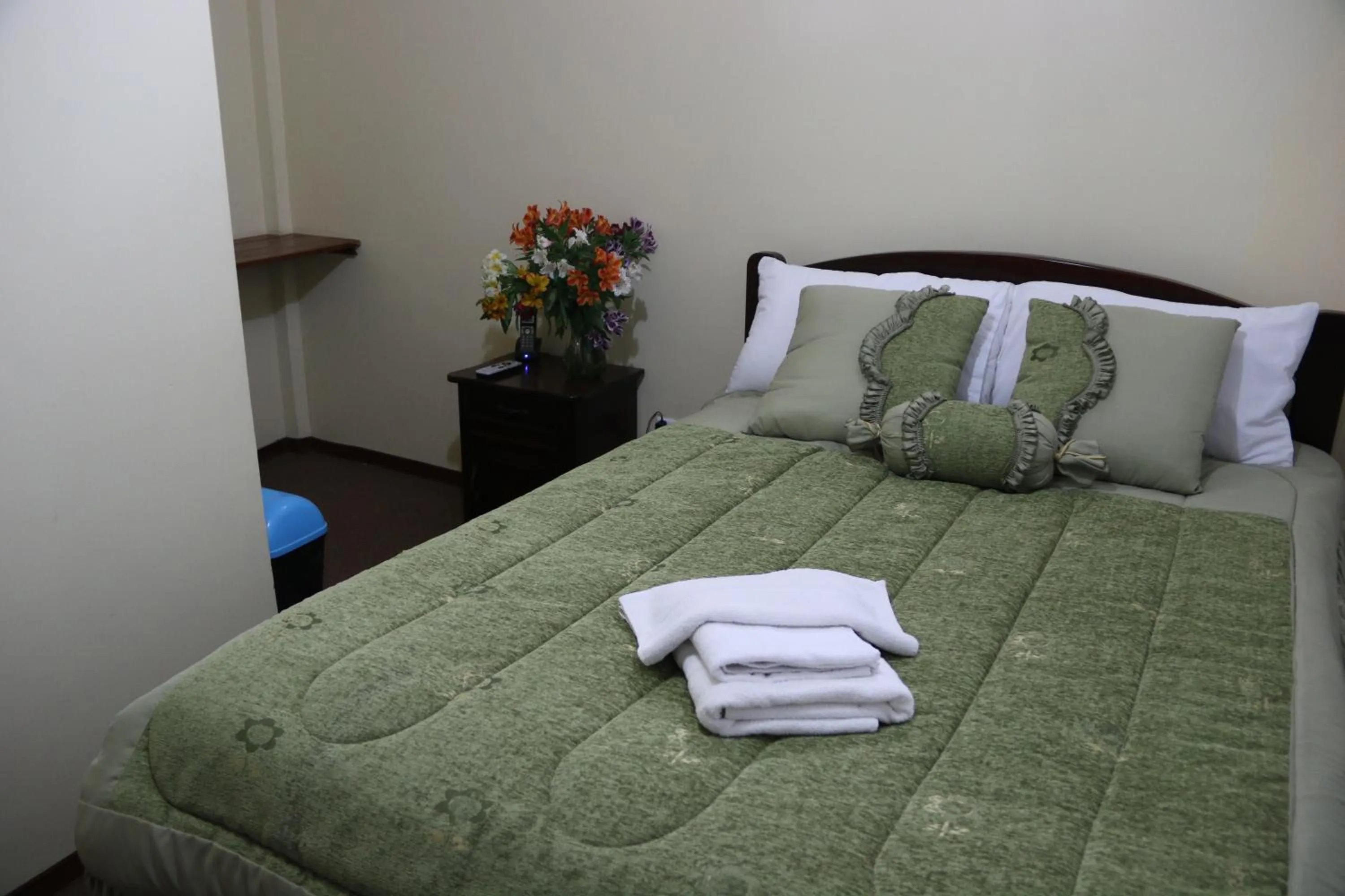 Decorative detail, Bed in Hotel Residencial El Viajero