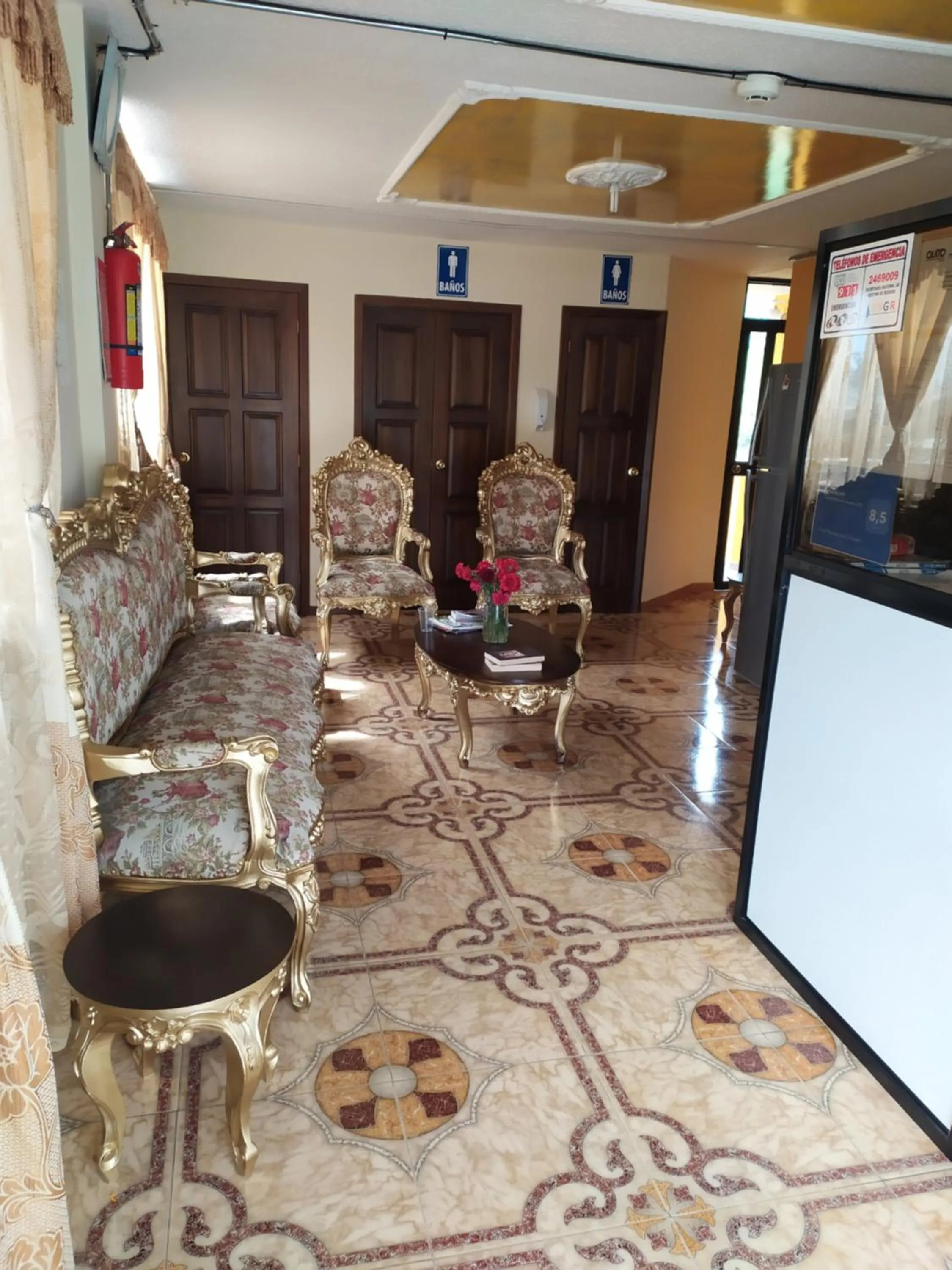 Living room in Hotel Residencial El Viajero