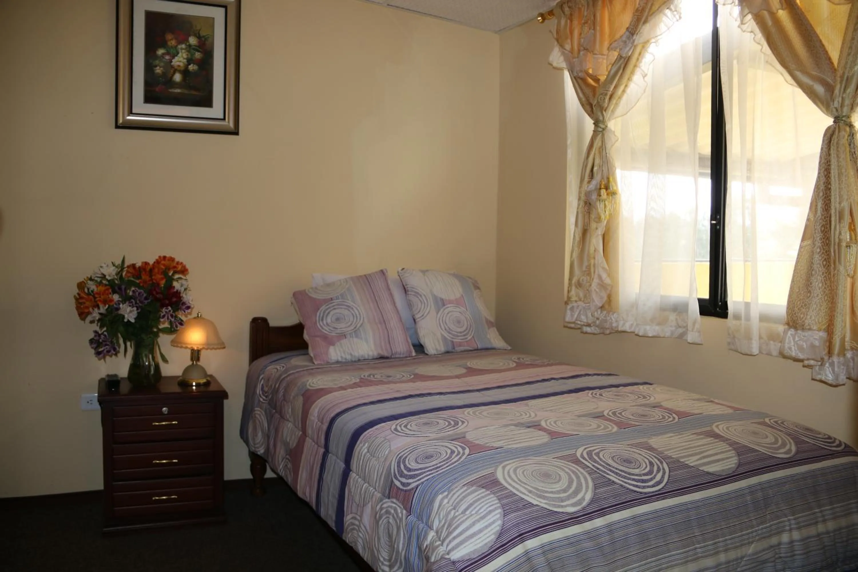 Decorative detail, Bed in Hotel Residencial El Viajero