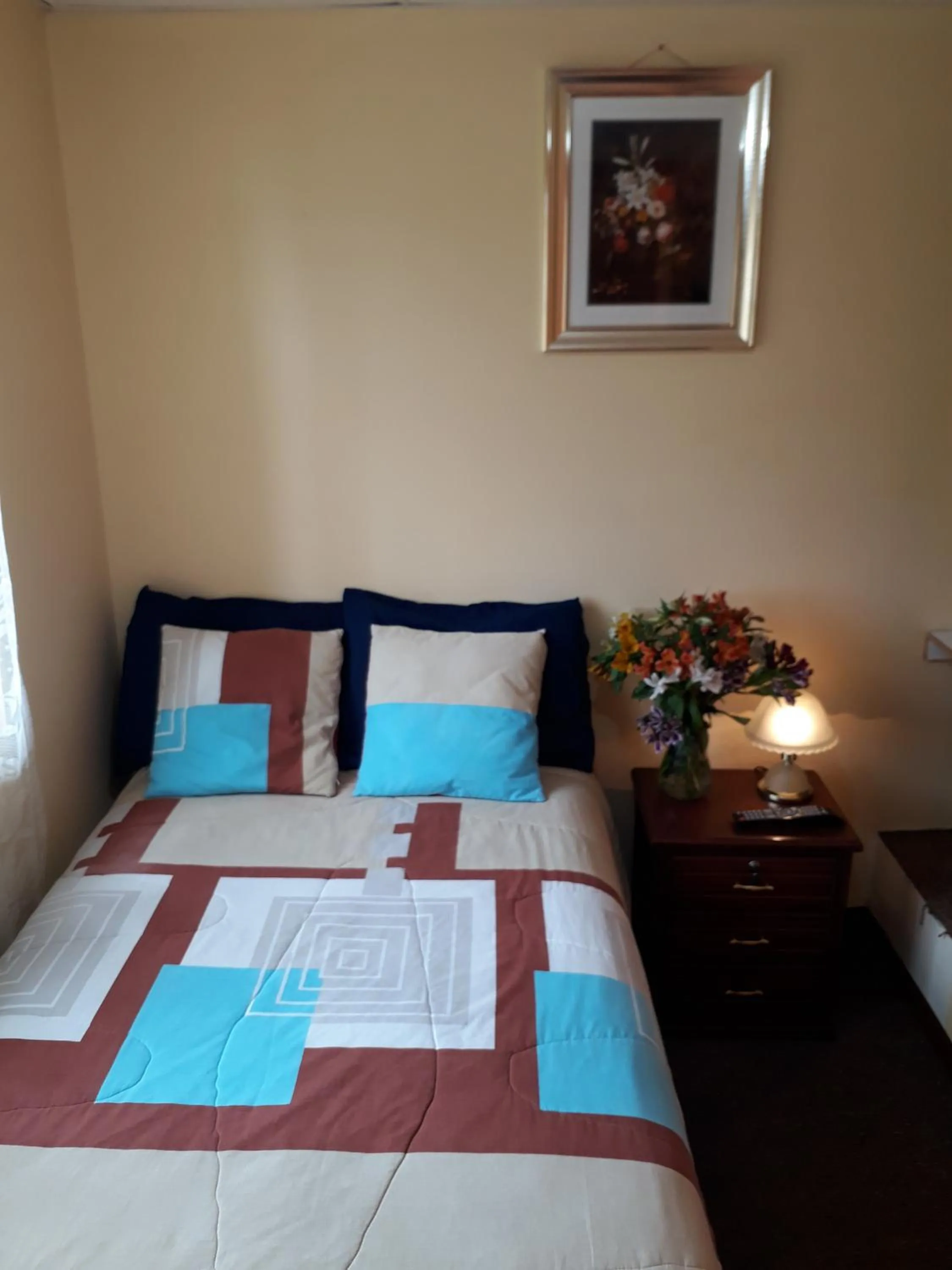 Decorative detail, Bed in Hotel Residencial El Viajero