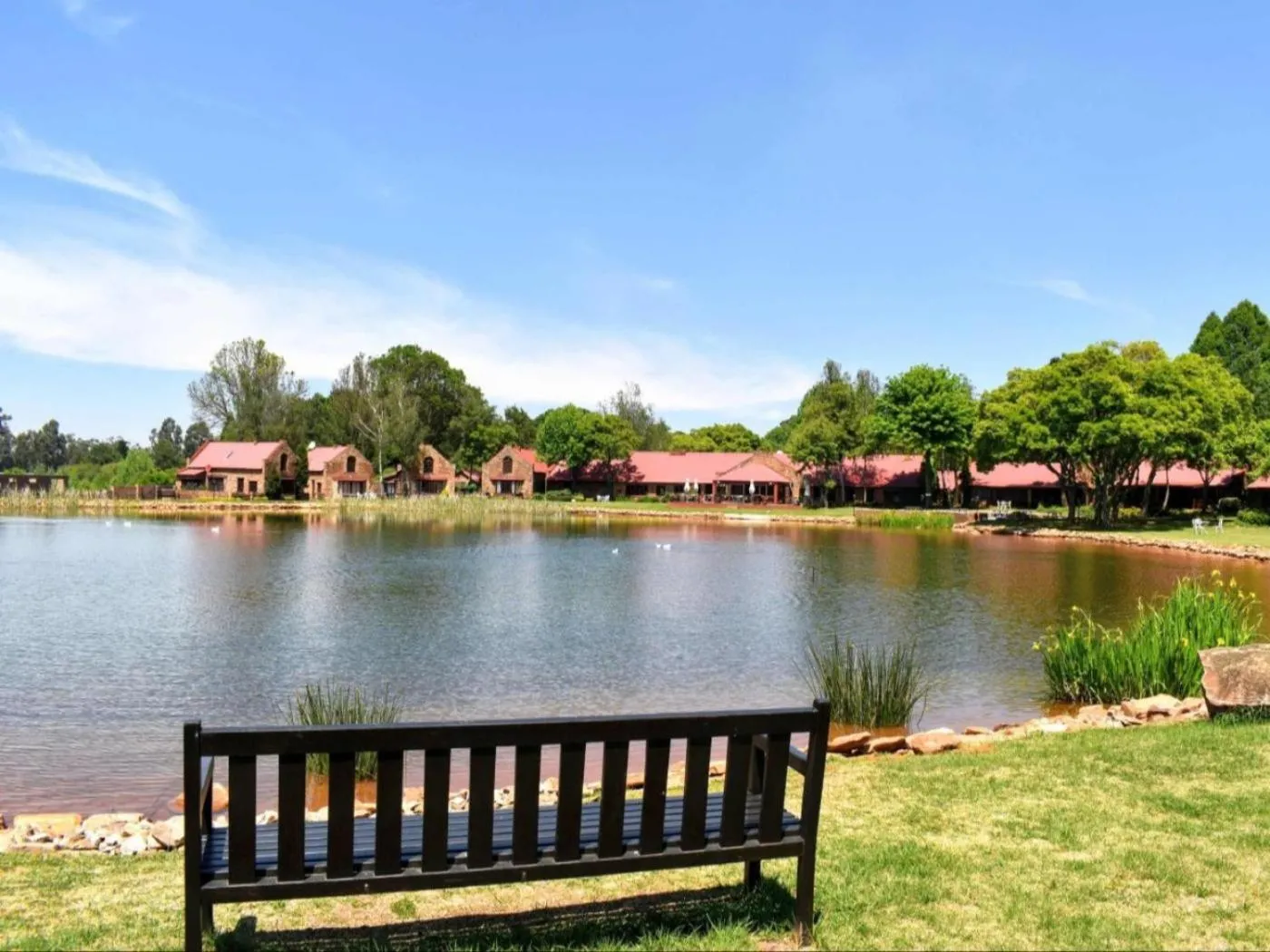 Lake view in Critchley Hackle Lodge