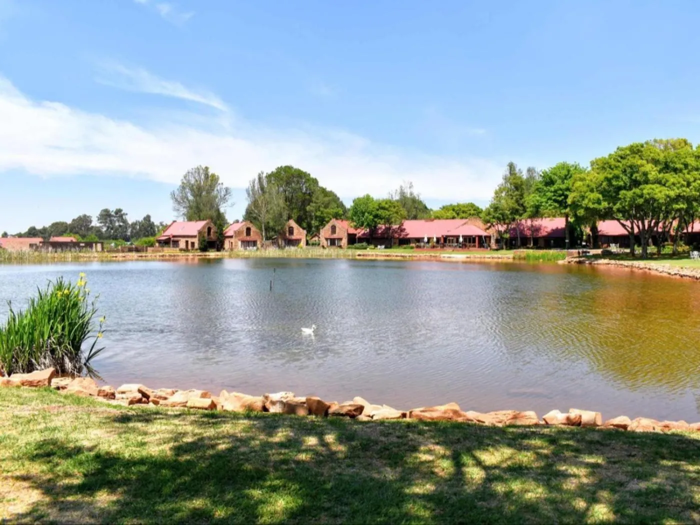 Lake view in Critchley Hackle Lodge
