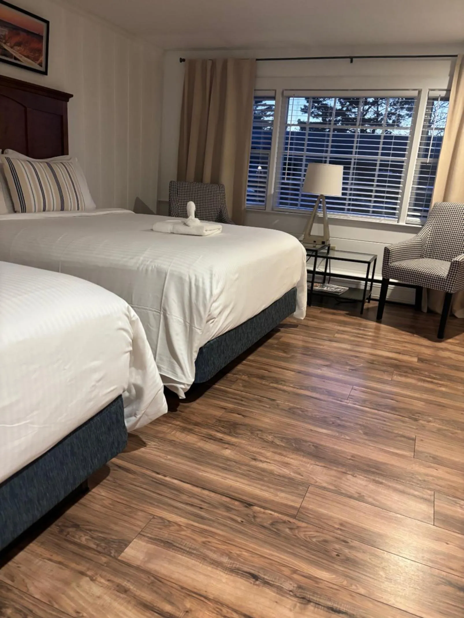 Bed in Cape Cod Veranda