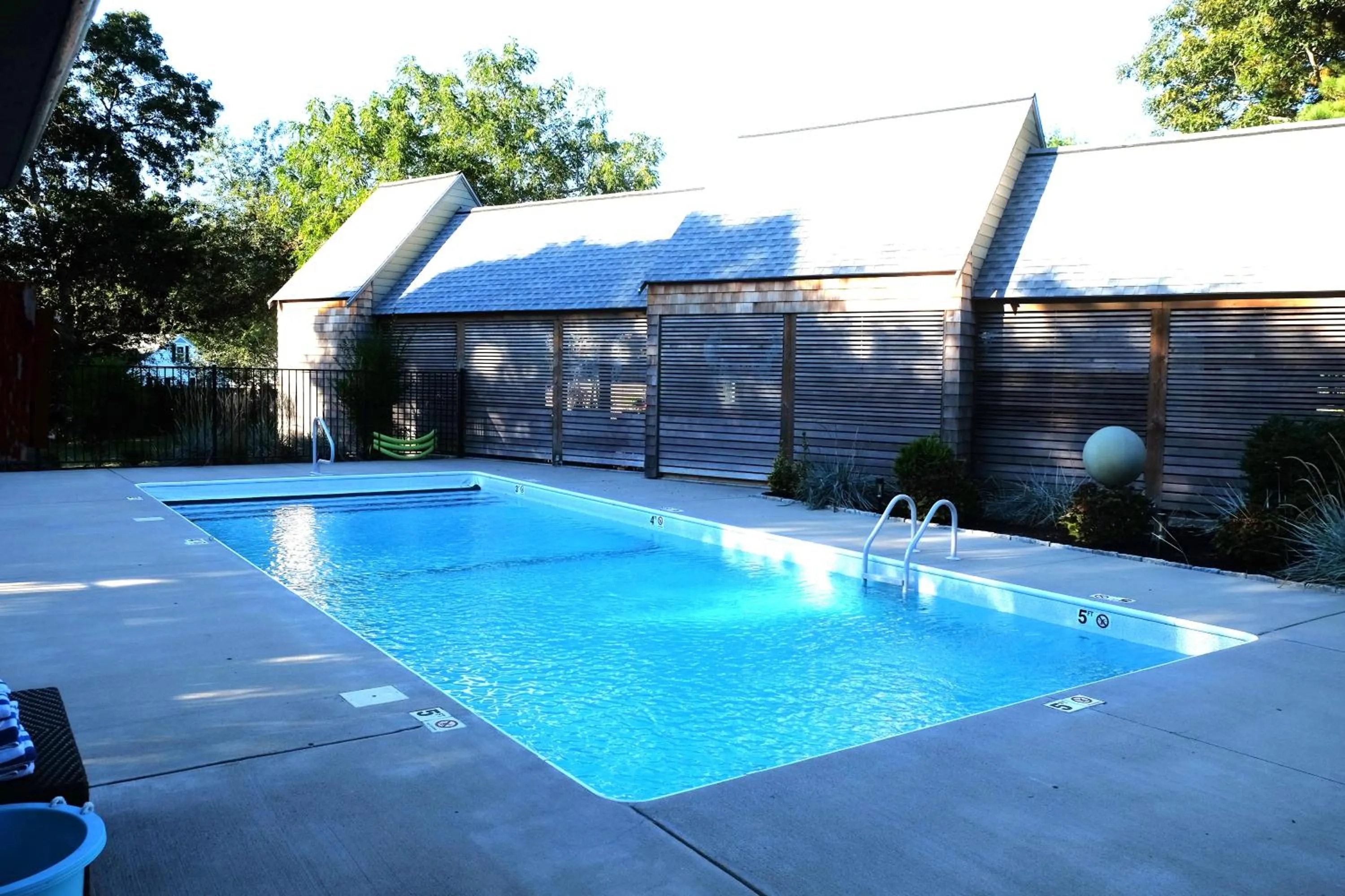 Pool view in Cape Cod Veranda