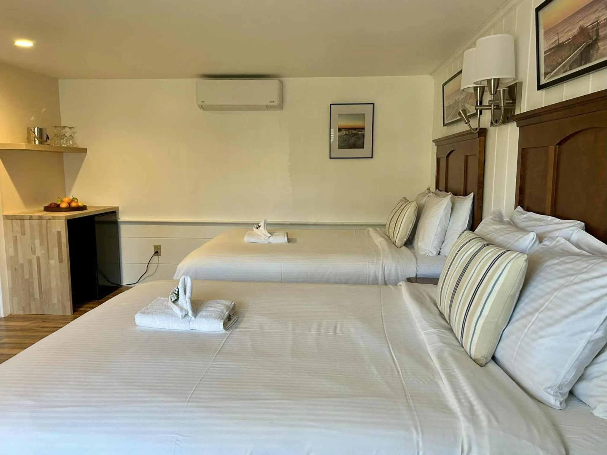 Bed in Cape Cod Veranda