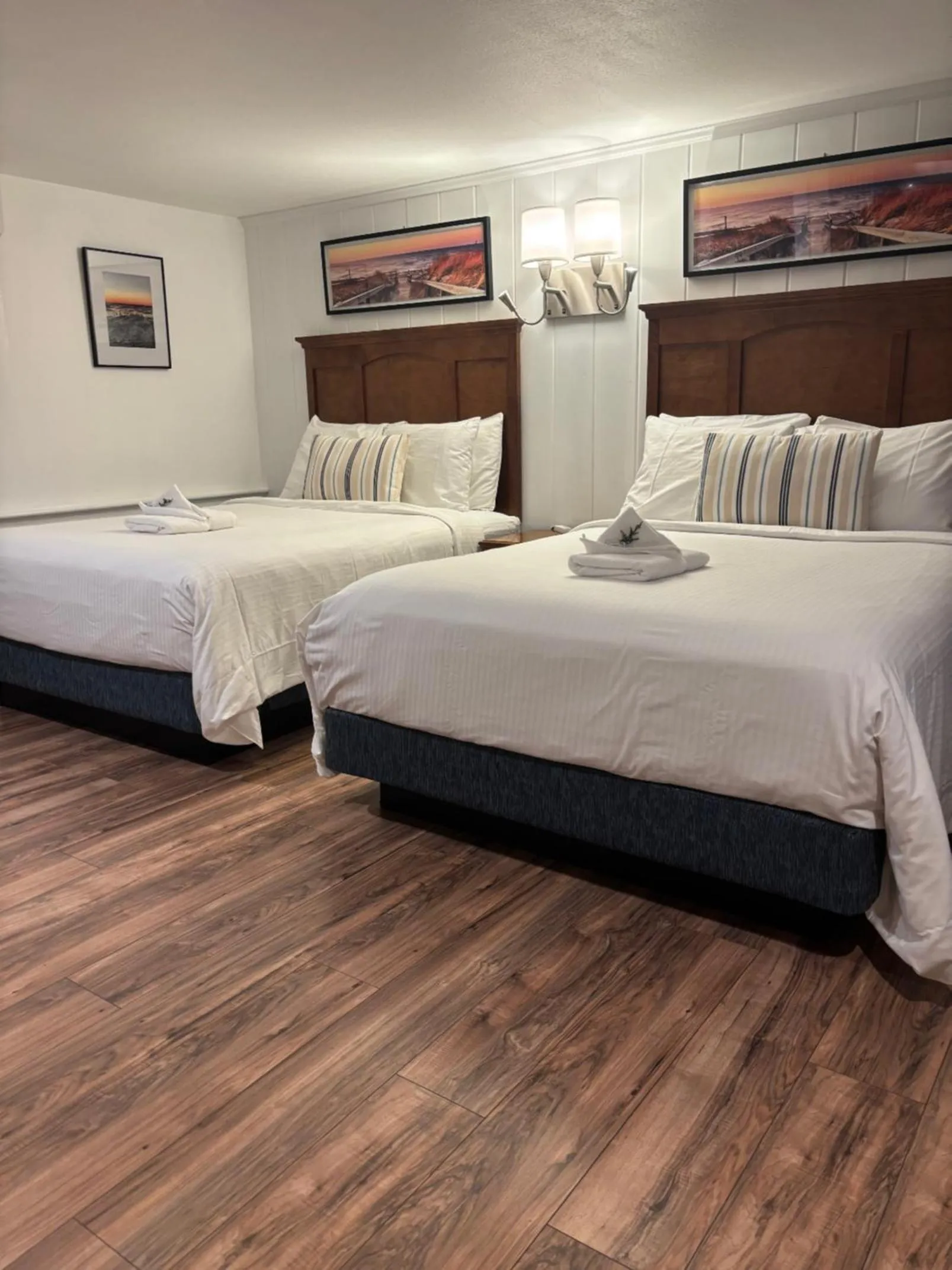 Bed in Cape Cod Veranda