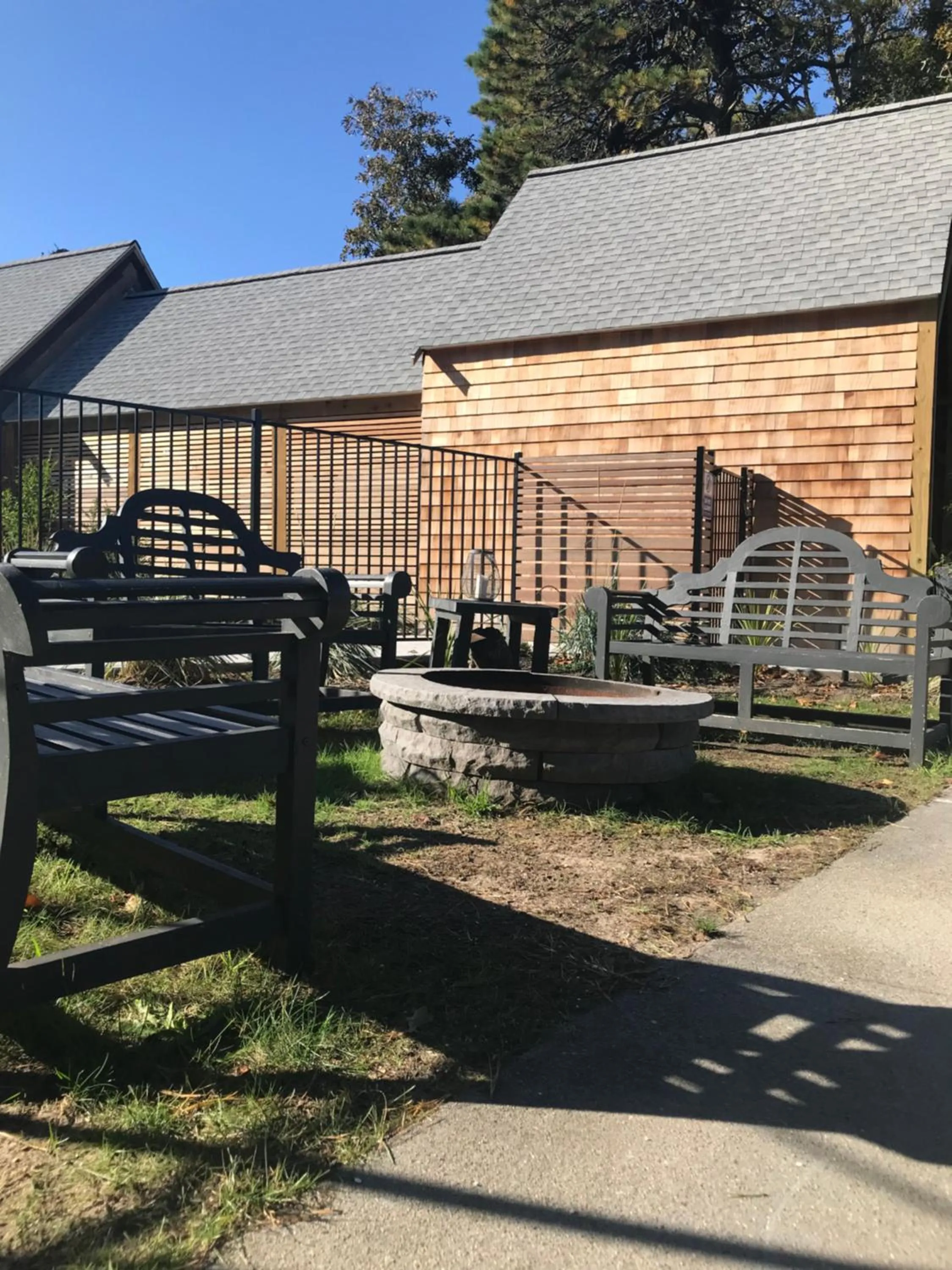 flat iron in Cape Cod Veranda