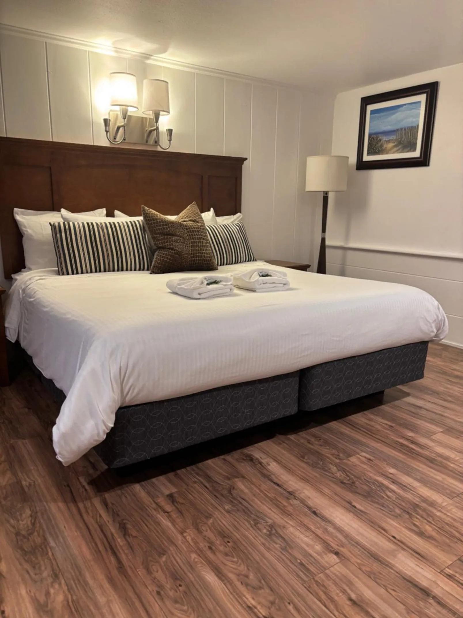 Bed in Cape Cod Veranda