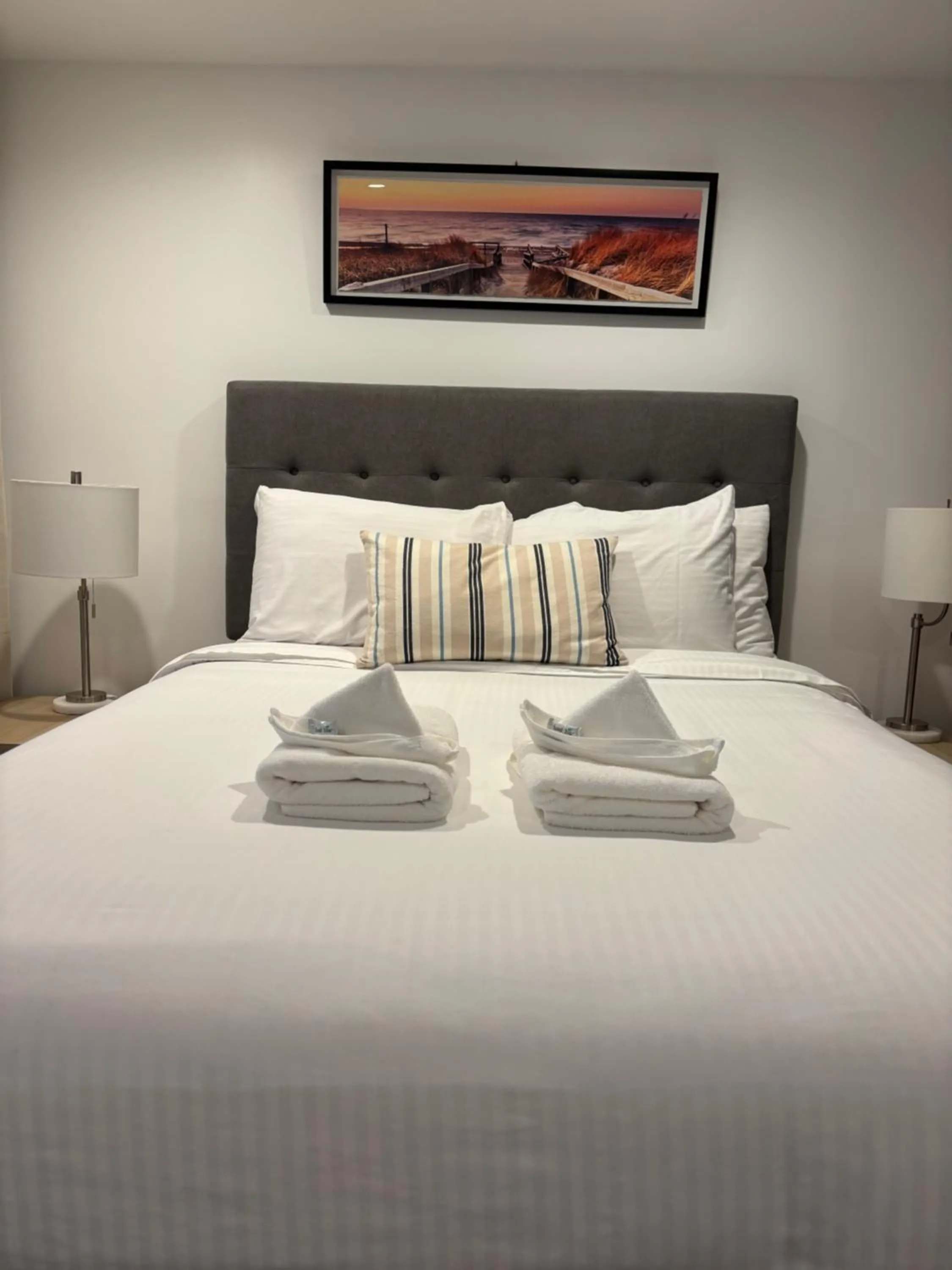 Bed in Cape Cod Veranda