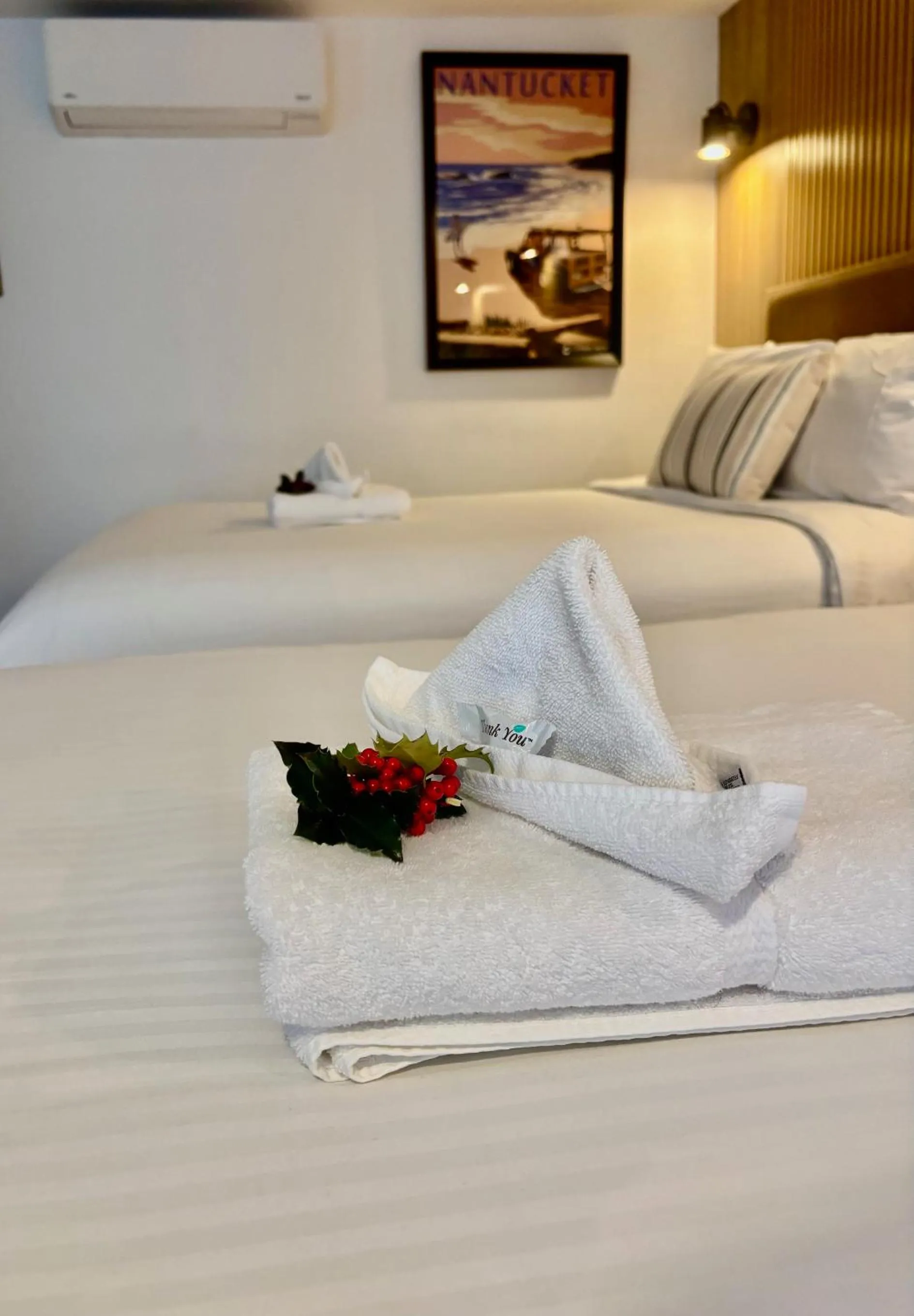 Bed in Cape Cod Veranda