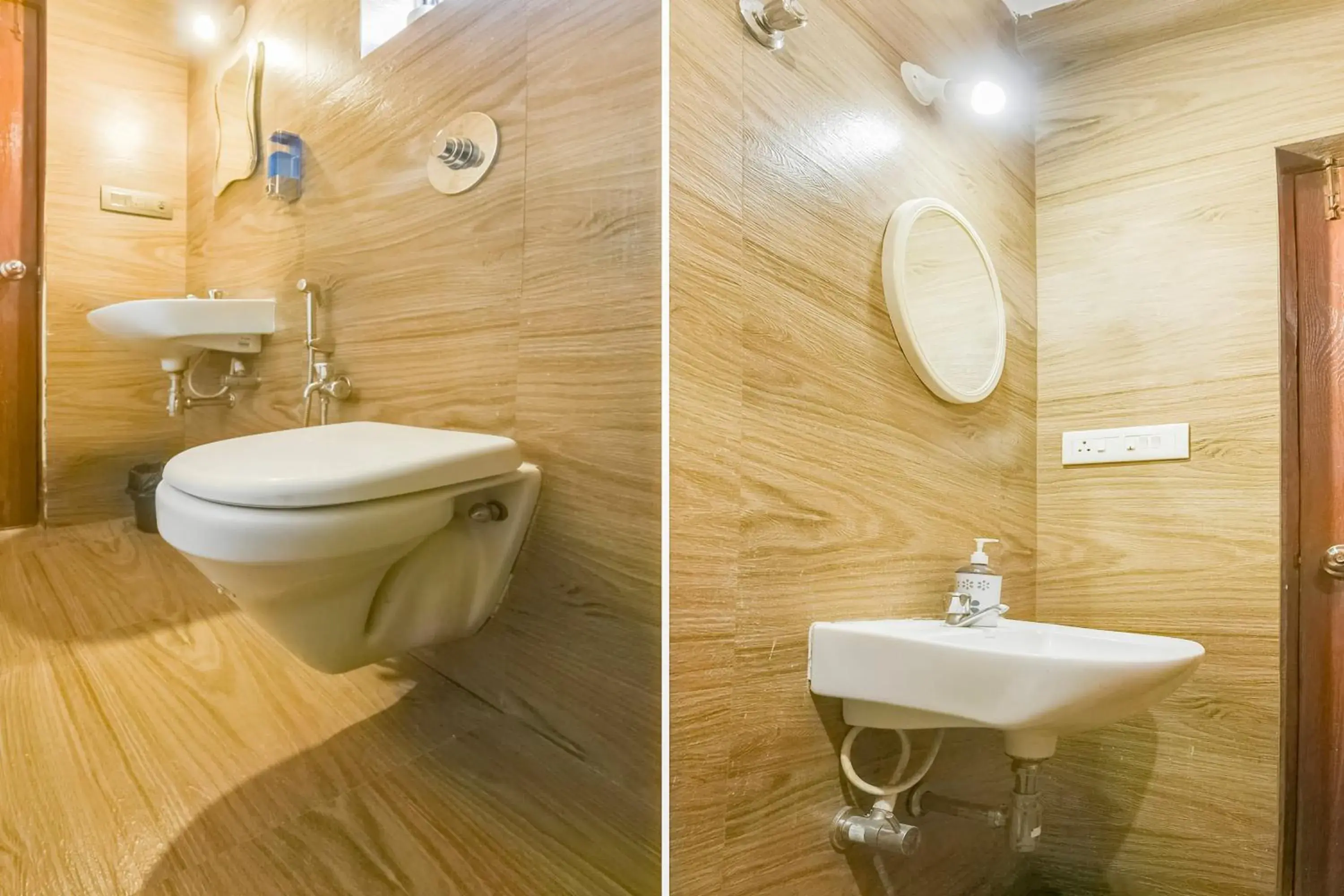 Bathroom in Super Hotel O Dabolim Near Goa International Airport Bathroom in Super Hotel O Dabolim Near Goa International Airport