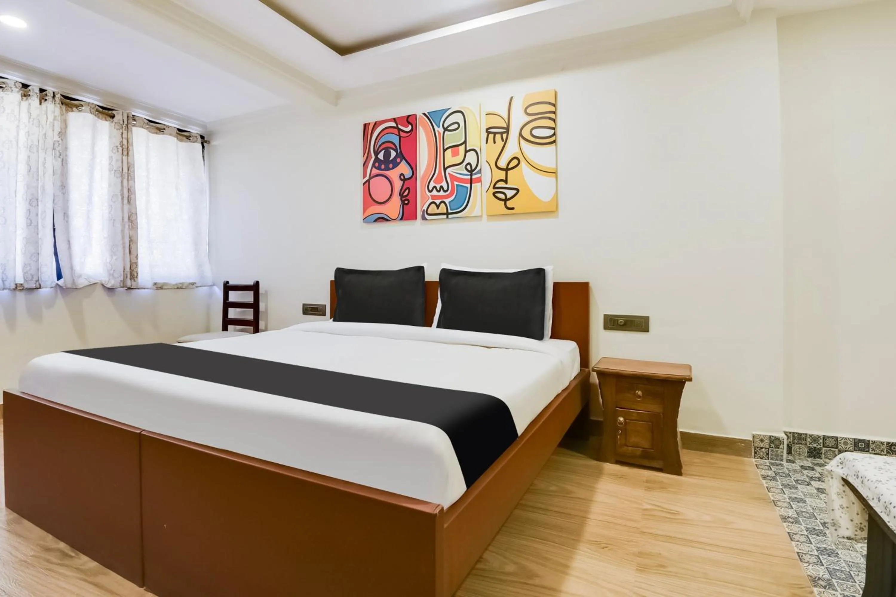 Bedroom, Bed in Super Hotel O Dabolim Near Goa International Airport