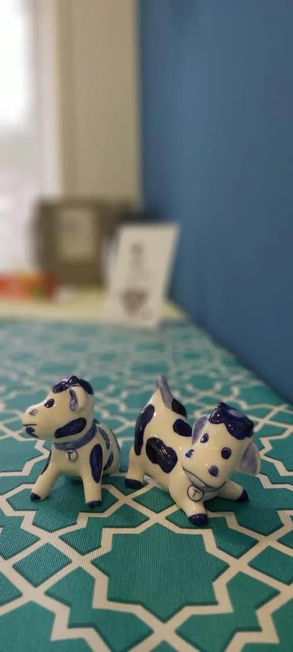 Decorative detail, Bed in Hotel Porto de Paz - Shantiniketan