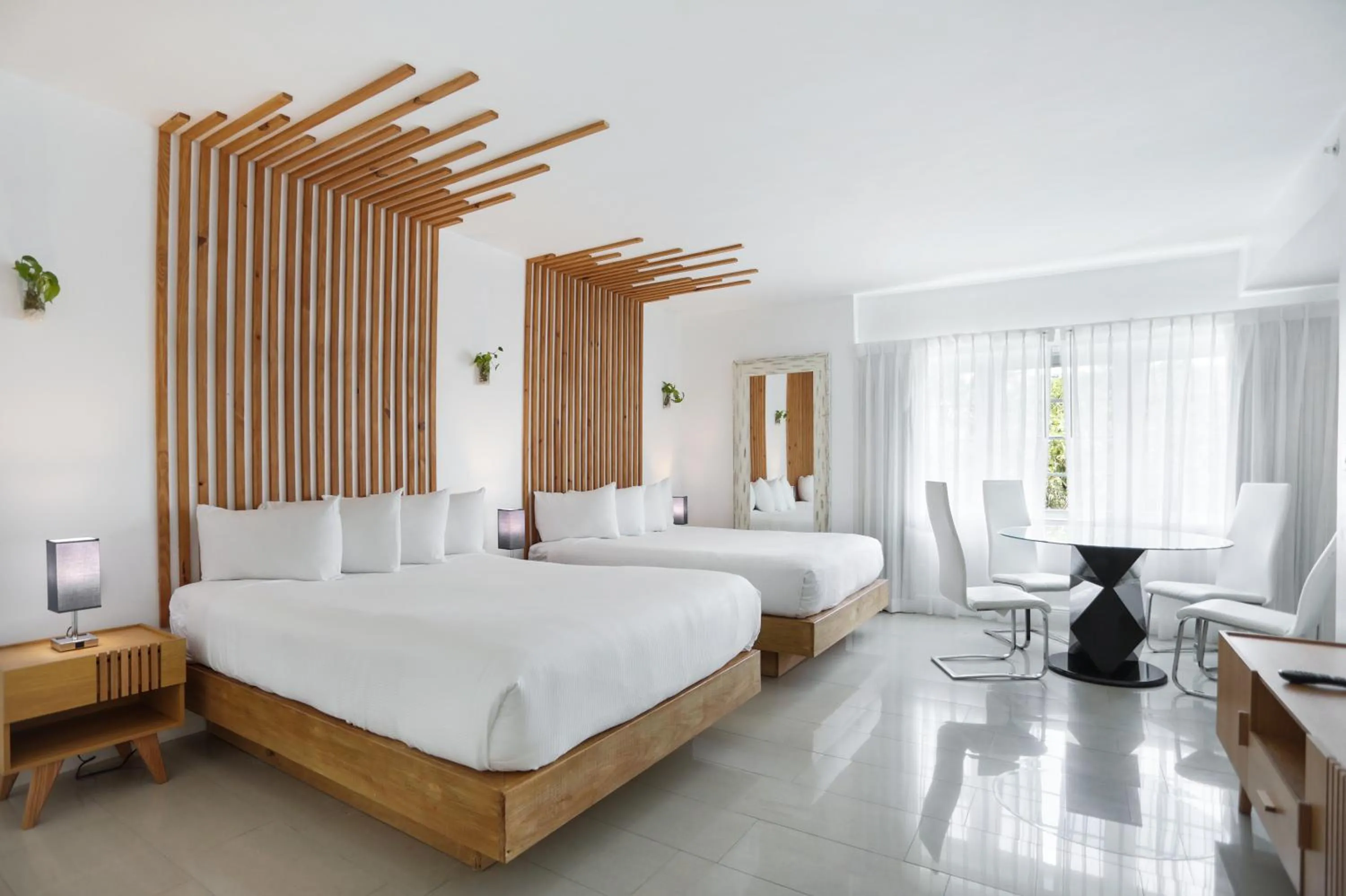 Bed in Hotel Belleza