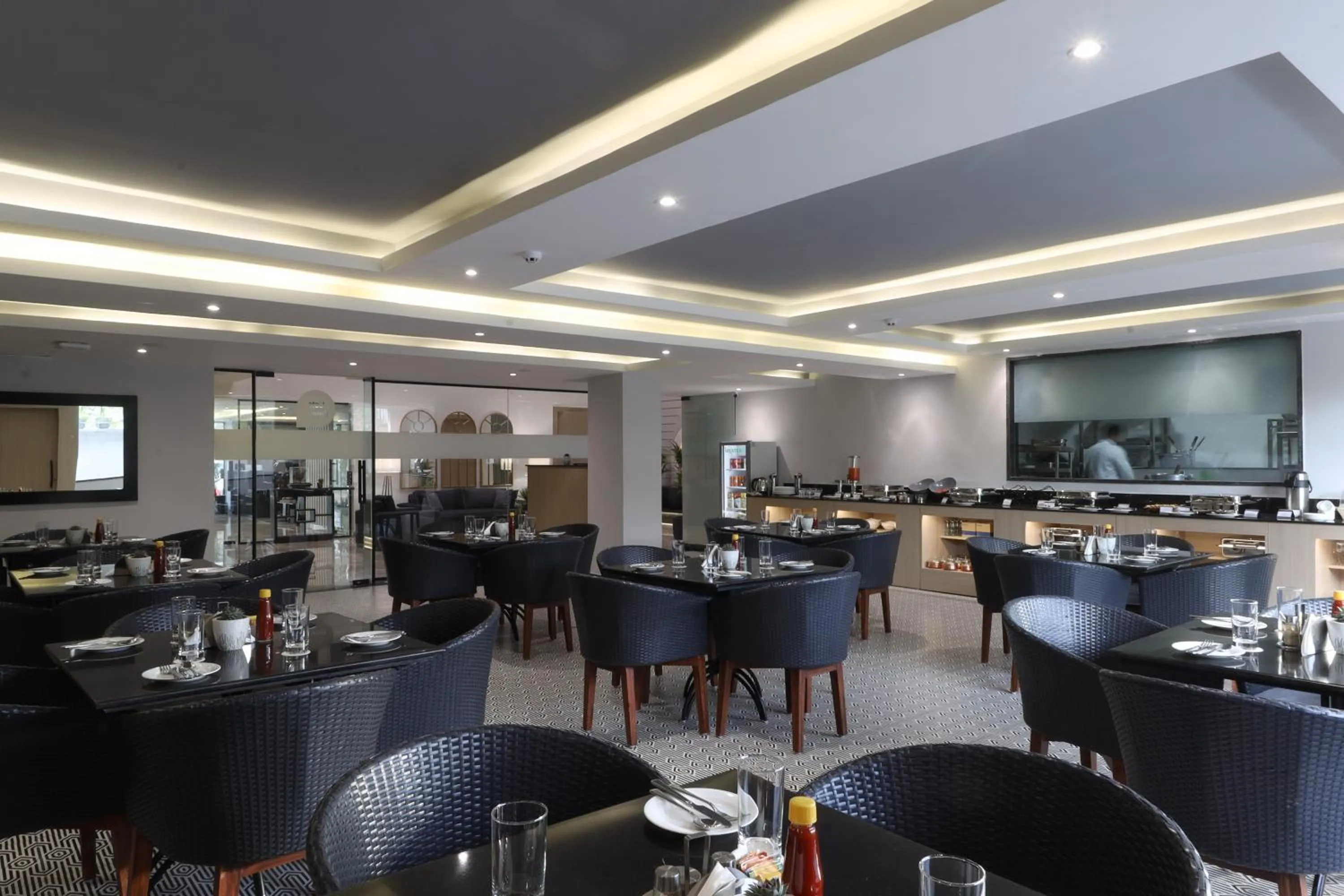 Restaurant/places to eat in Ahuja Residency Mayfield Garden