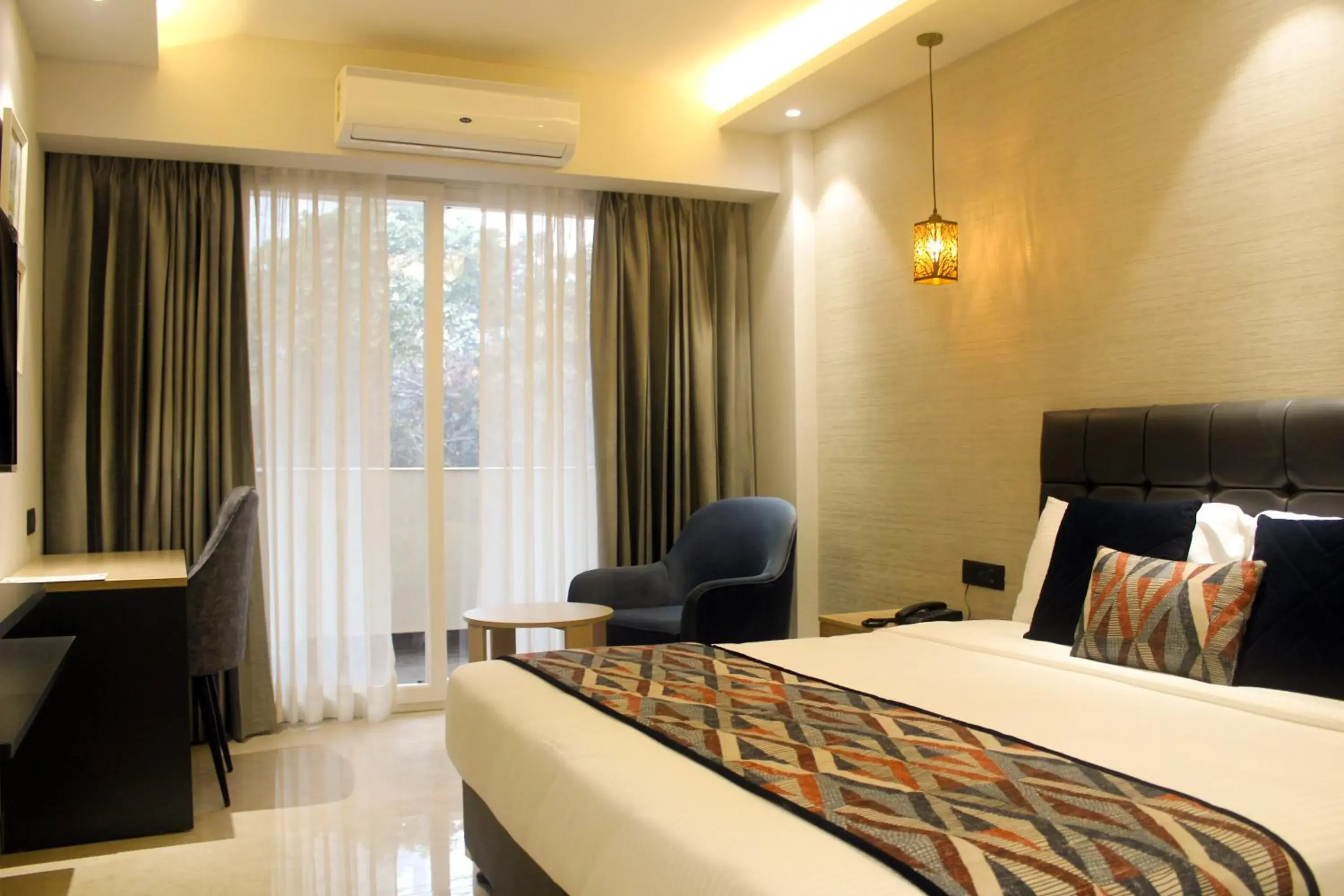 Bedroom, Bed in Ahuja Residency Mayfield Garden Bedroom, Bed in Ahuja Residency Mayfield Garden