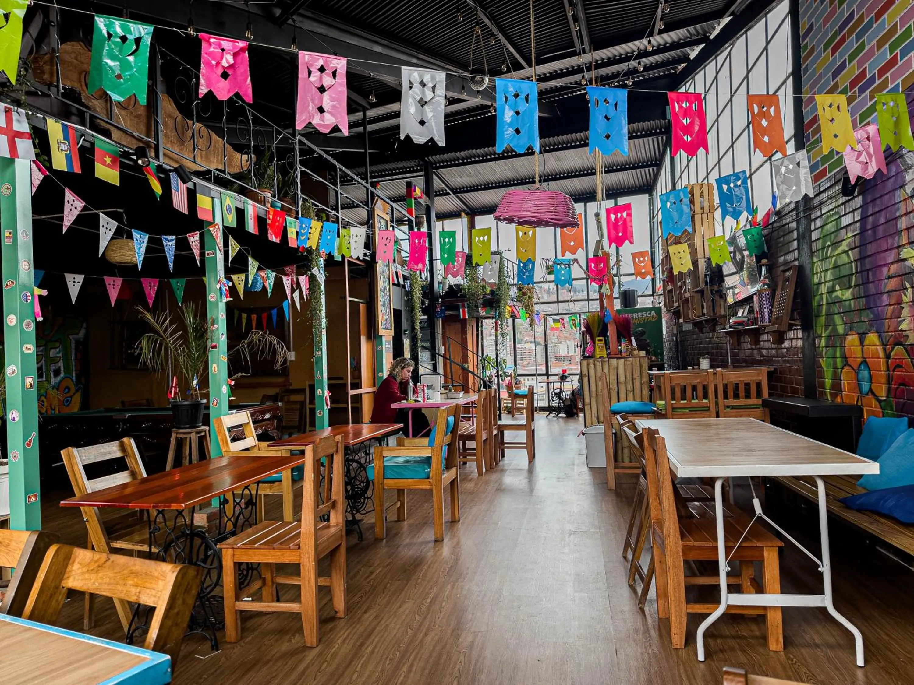 Restaurant/places to eat in Lobo Hostel La Paz