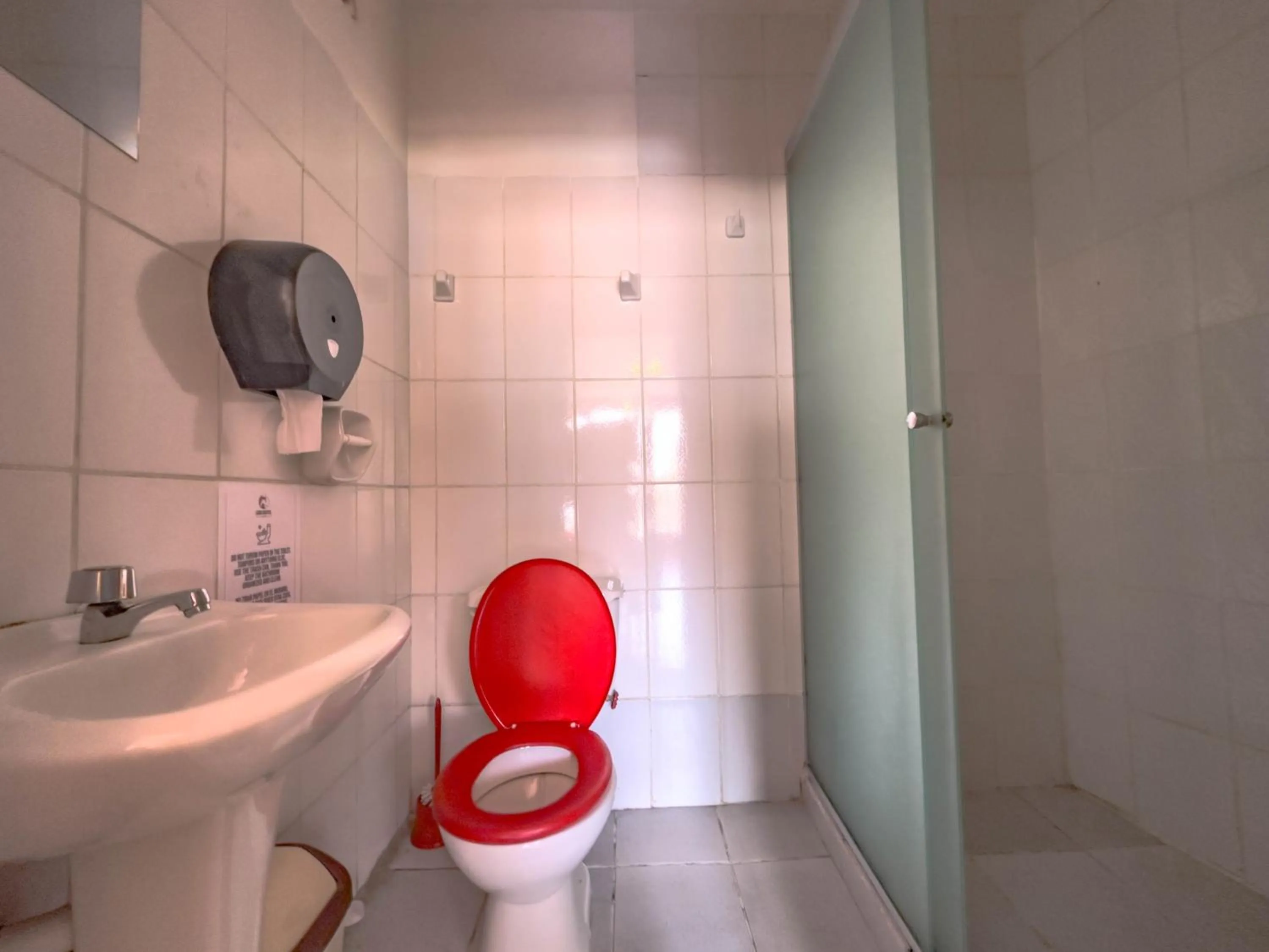 Shower in Lobo Hostel La Paz